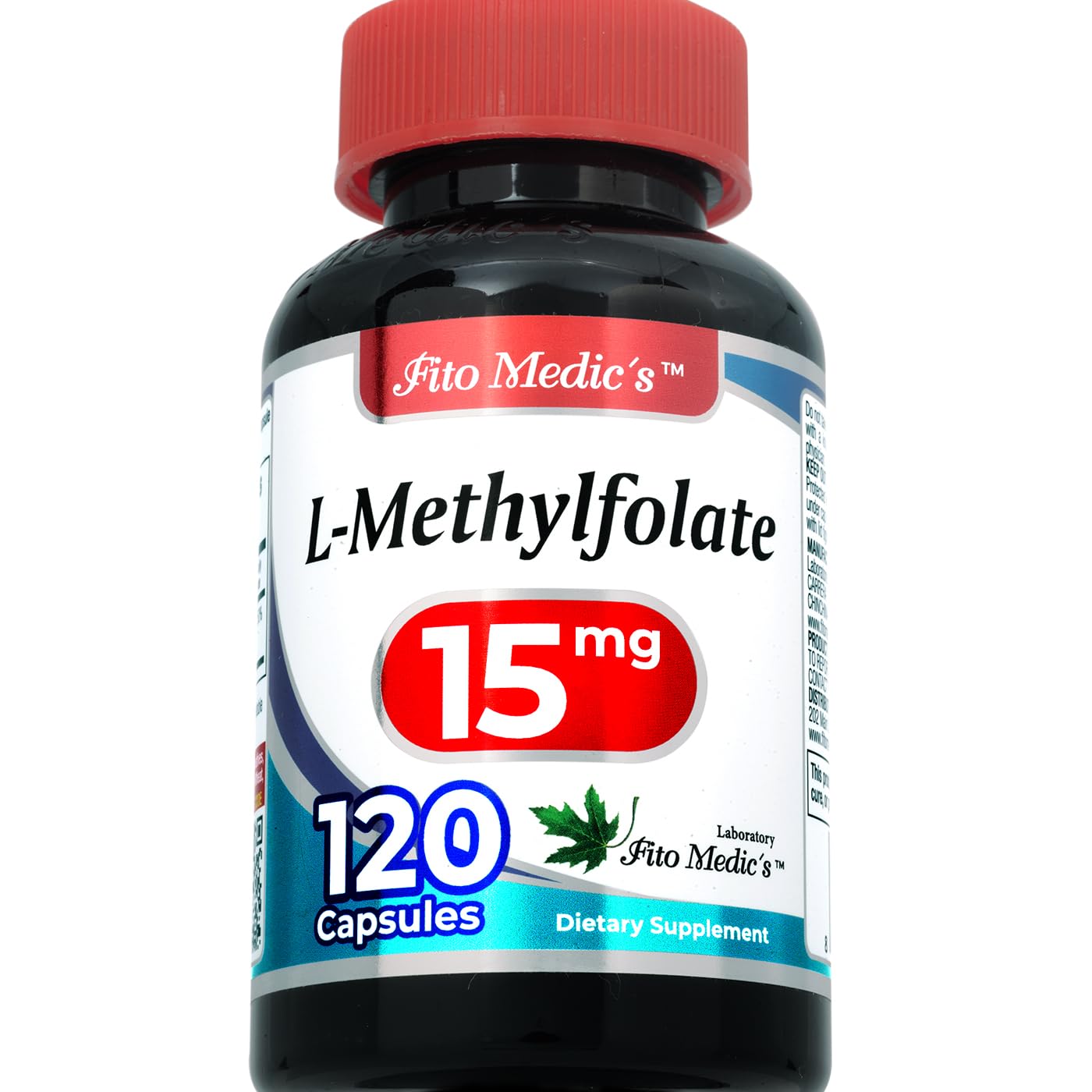 FITO MEDIC'S Lab Methylfolate Supplement Folate Formula Capsule, 120 Capsules