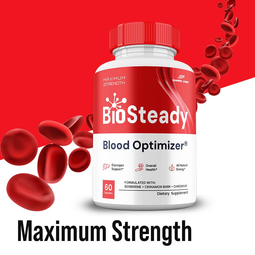Shark Labs BioSteady Capsules 60 Count