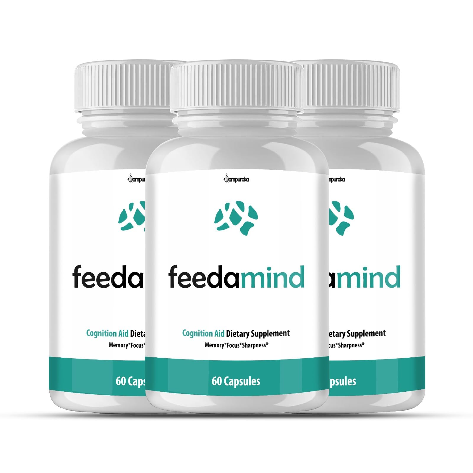 Sampuraka Feedamind New Advanced New Formula Supplement Capsule, 180 Capsules