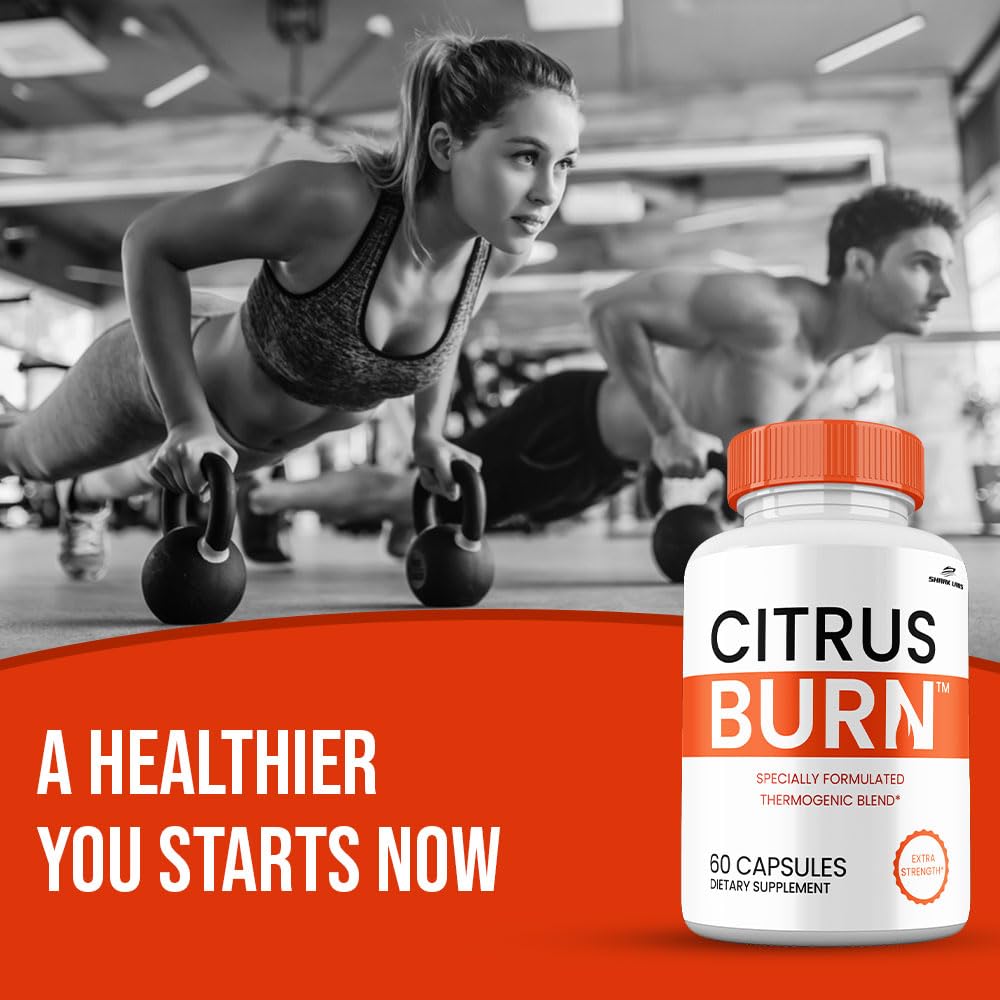 Shark Labs CitrusBurn Capsules 60 Capsules