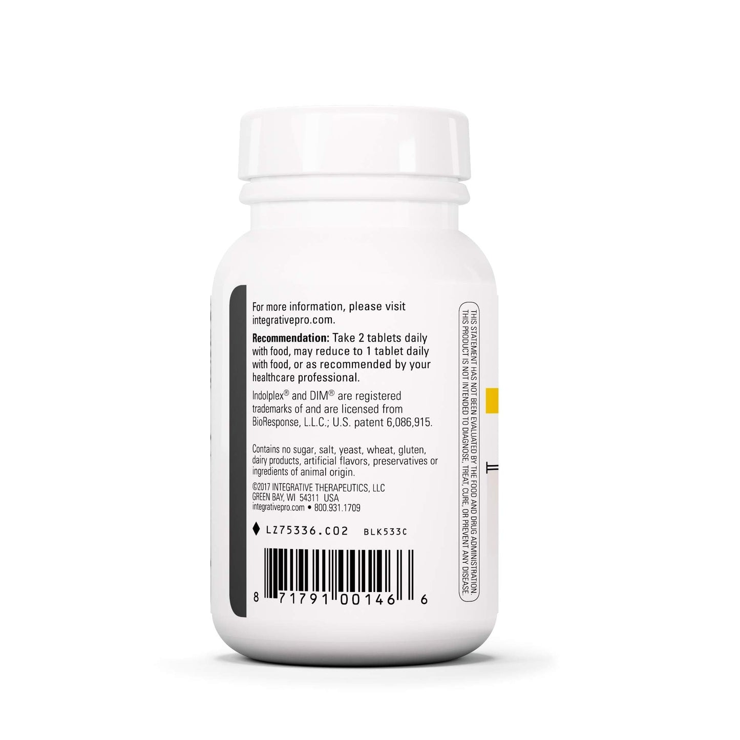 Integrative Therapeutics Flush-Free Niacin Capsules, 60 Count