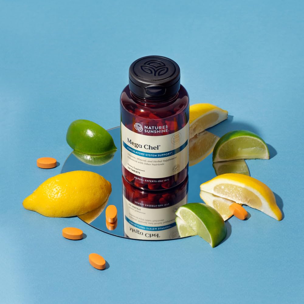 Nature's Sunshine Mega-Chel 120 Tablets
