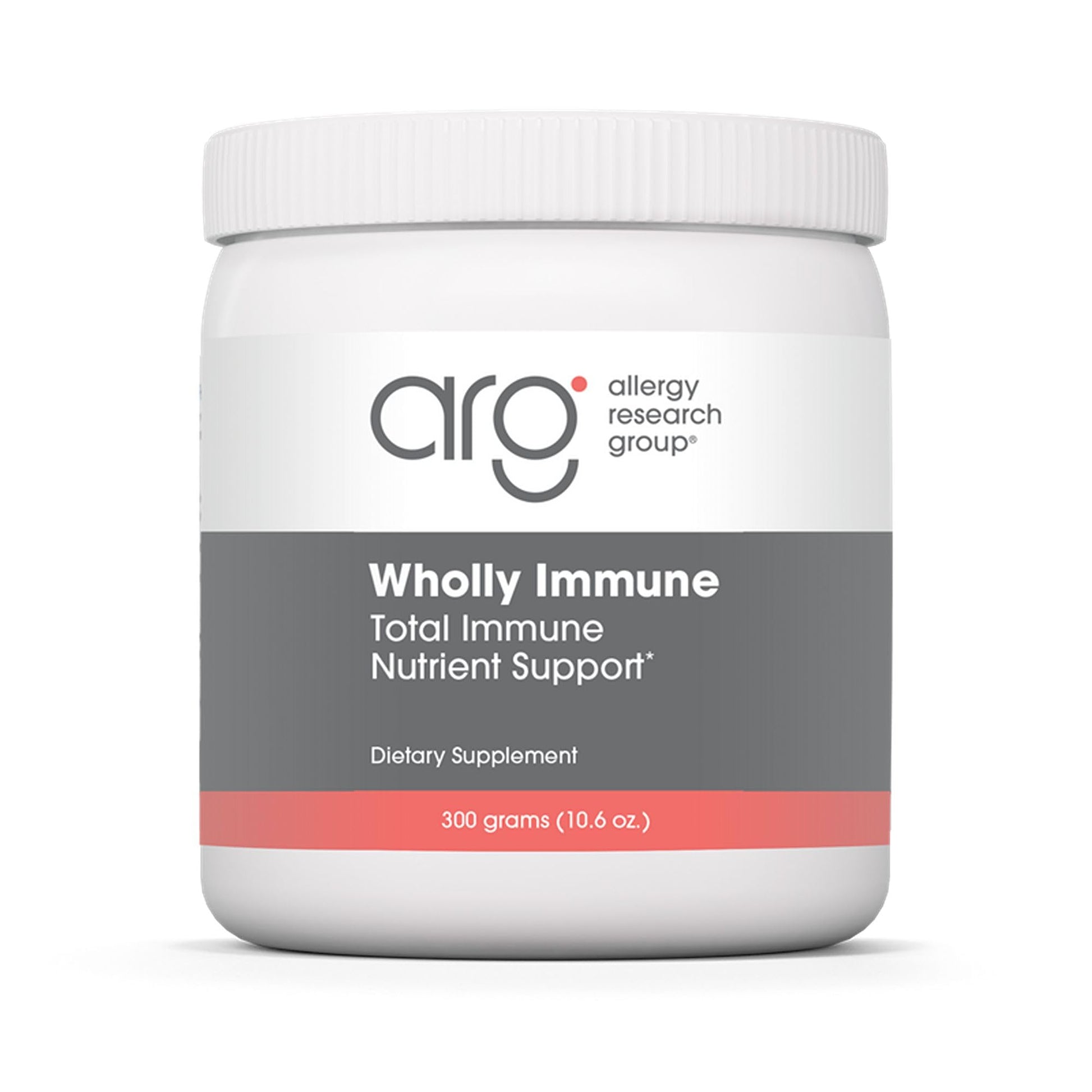 Allergy Research Group Wholly Immune Powder - Total Immune Nutrient Support 10.6 Ounce