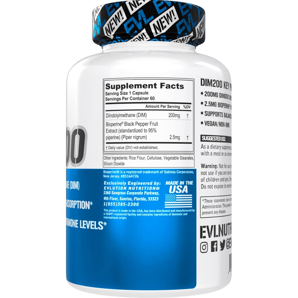 Evlution Diindolylmethane Capsule 60 Count