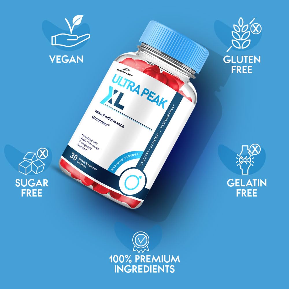 Shark Labs Ultra Peak XL Gummies 30 Count
