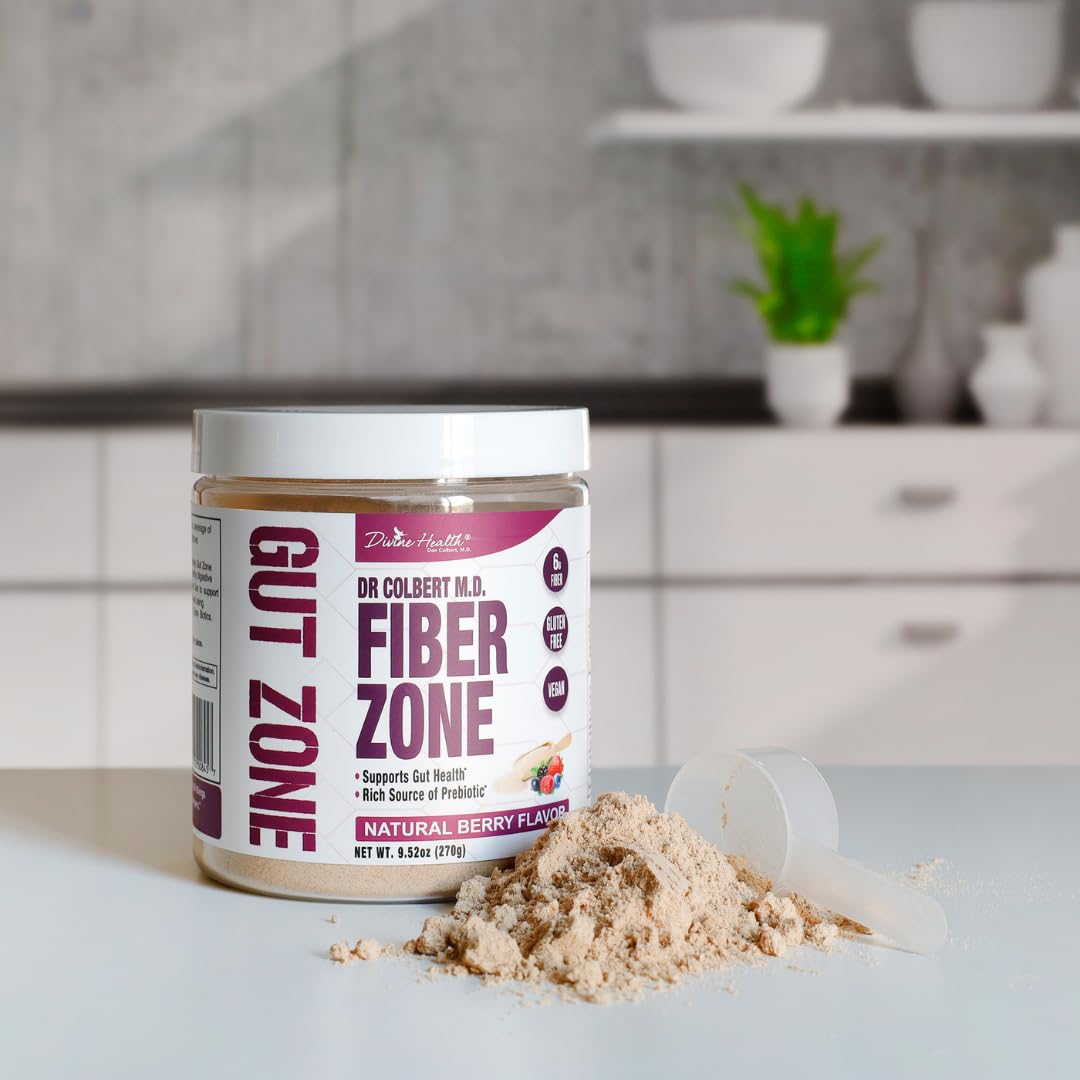 Divine Health Dr Colbert, MD Fiber Zone Powder 9.52 oz
