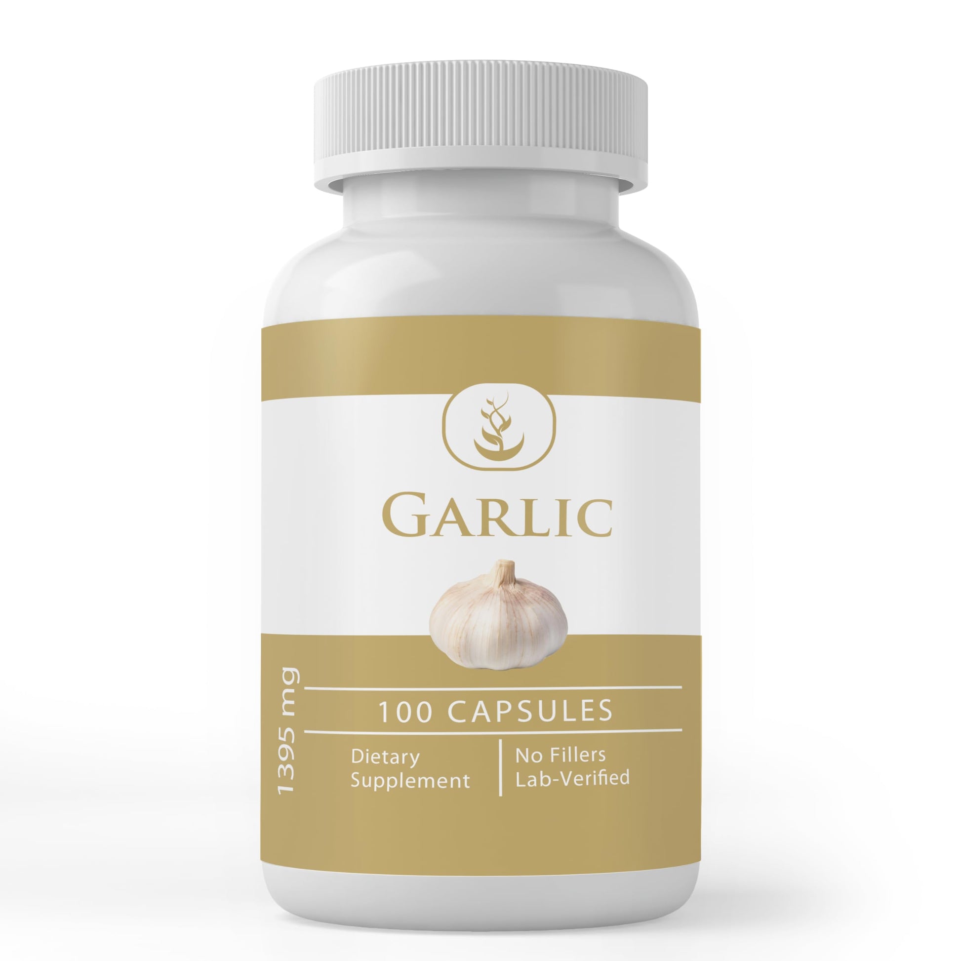PURE ORIGINAL INGREDIENTS Garlic Capsules 100 Count