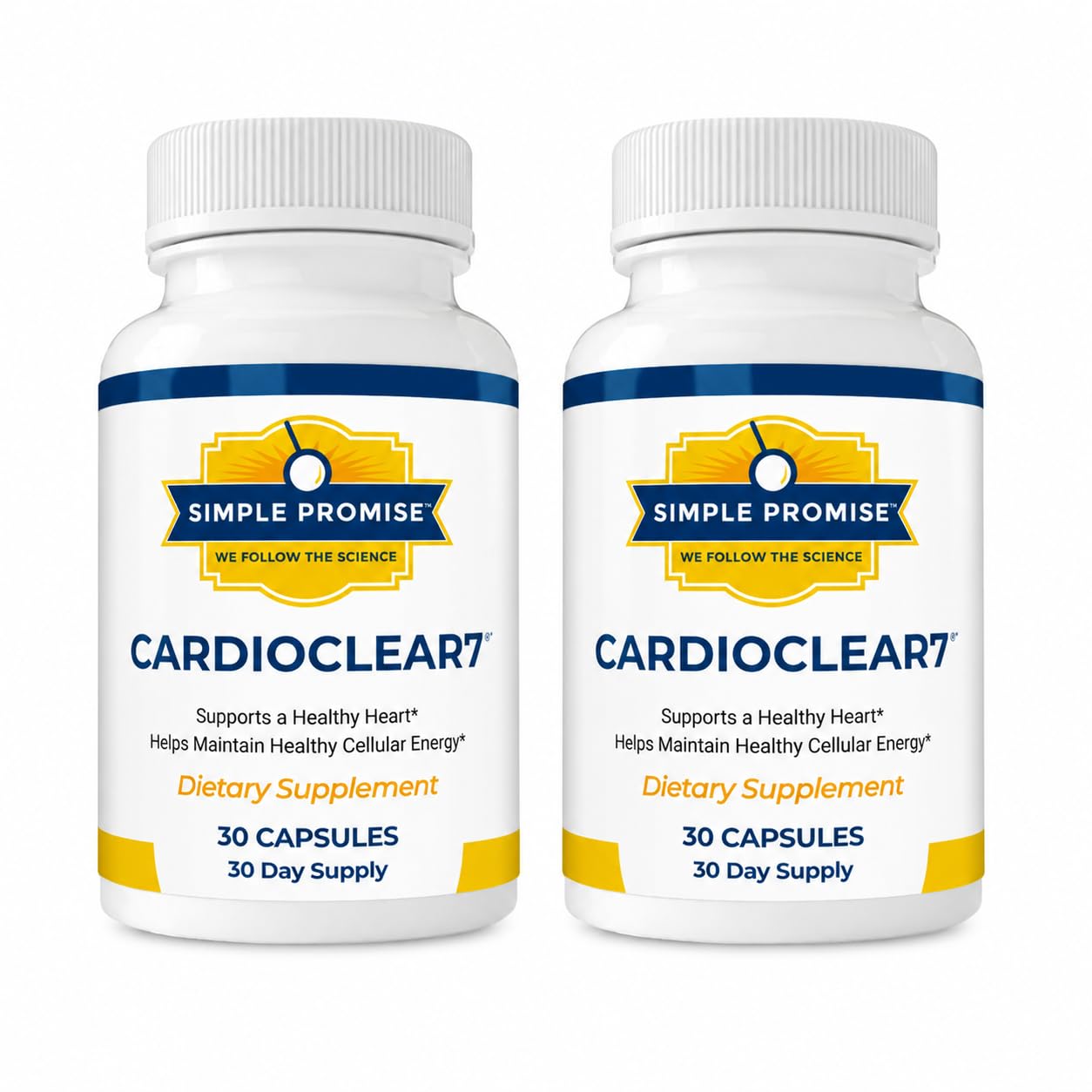 Simple Promise CardioClear7 Heart Support Capsules, 60 Count