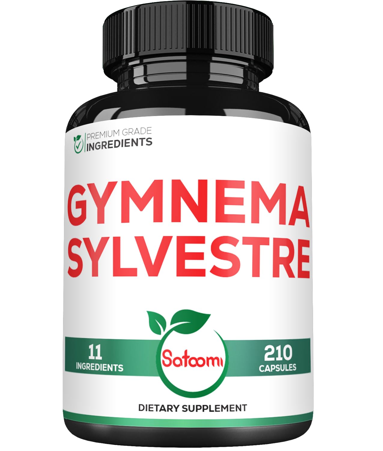Satoomi Gymnema Sylvestre 1000mg Capsule 210 Count