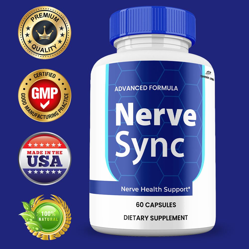 Shark Labs Nerve Sync Capsules Capsule 60 Count