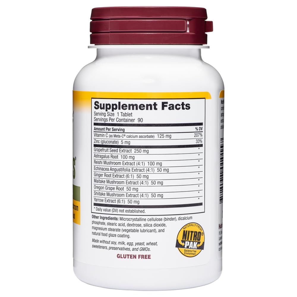 NutriBiotic DefensePlus 90 Tablets