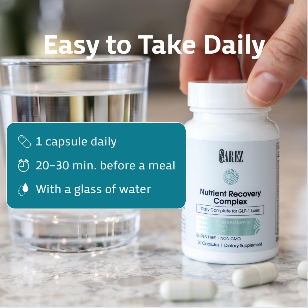 Sarez GLP-1 Daily Nutrient Support Capsule 30 Count