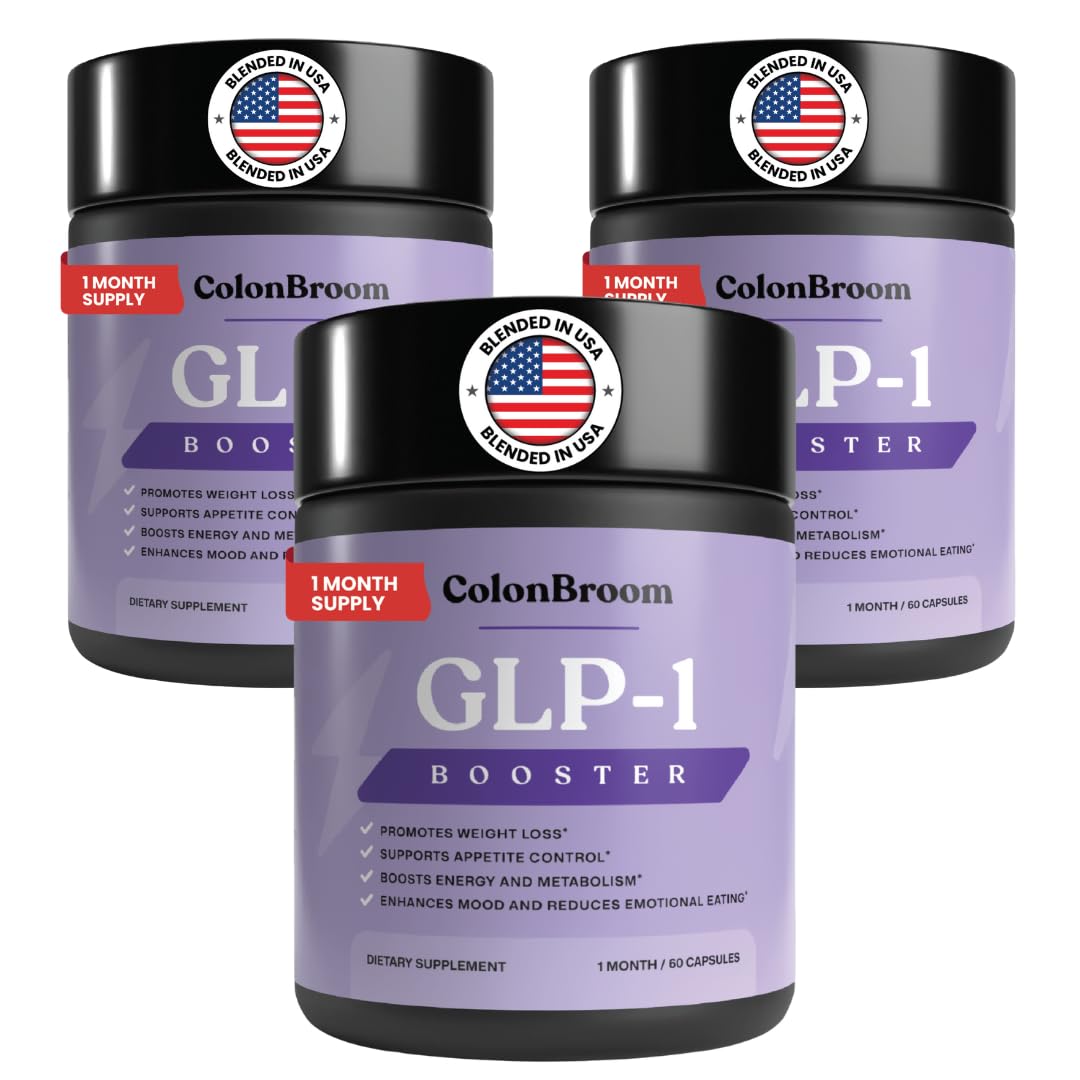 ColonBroom GLP-1 Weight Management Supplement Capsules 180 Count