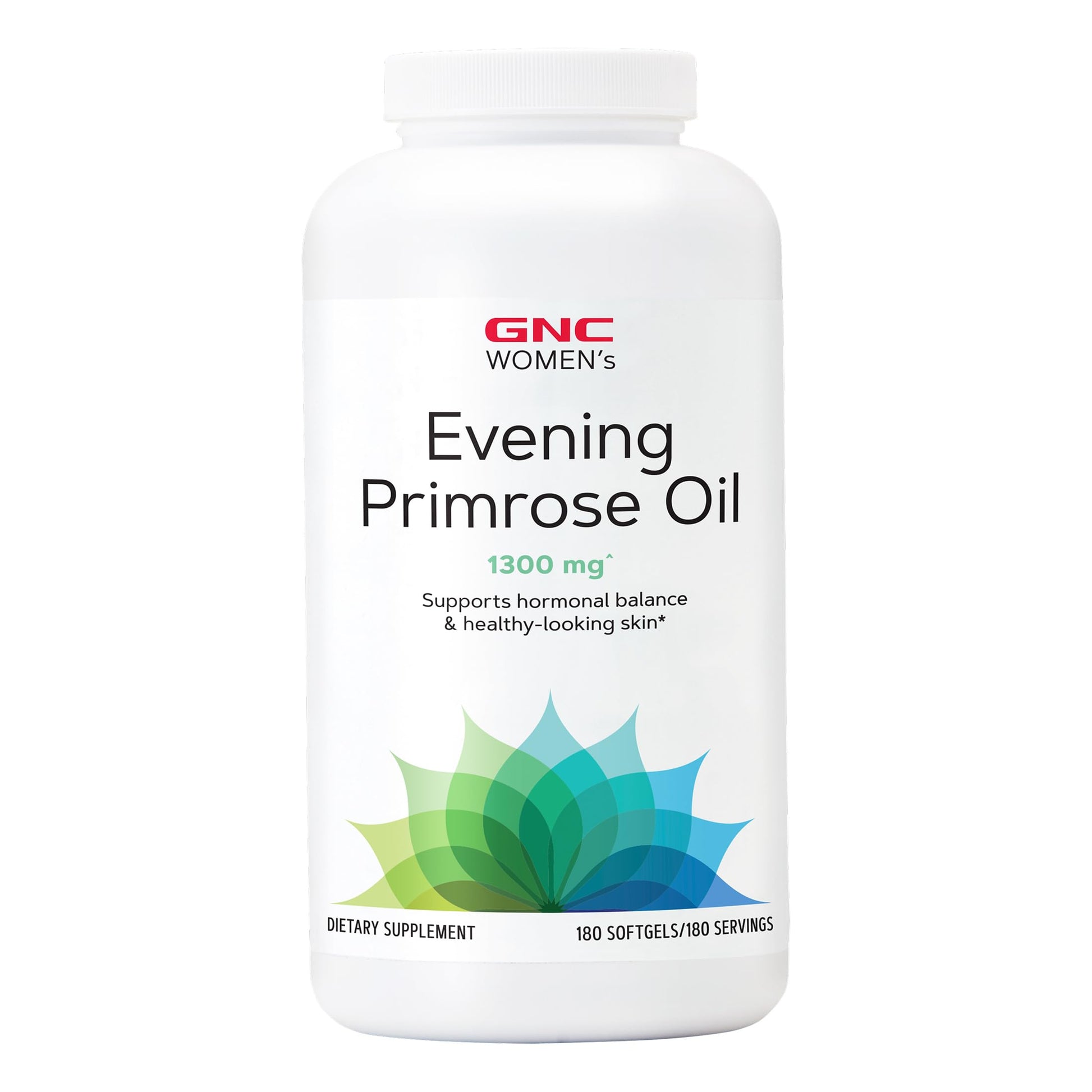 GNC Women's Evening Primrose Oil (EPO) 1300 mg 180 Softgels