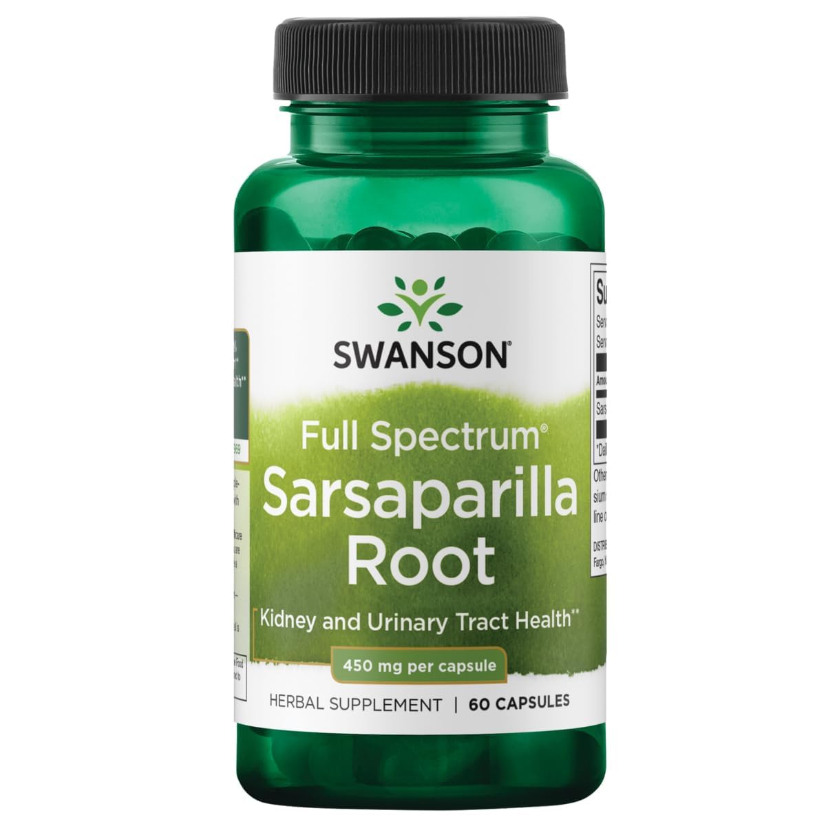 Swanson Sarsaparilla Root Capsule 60 Count