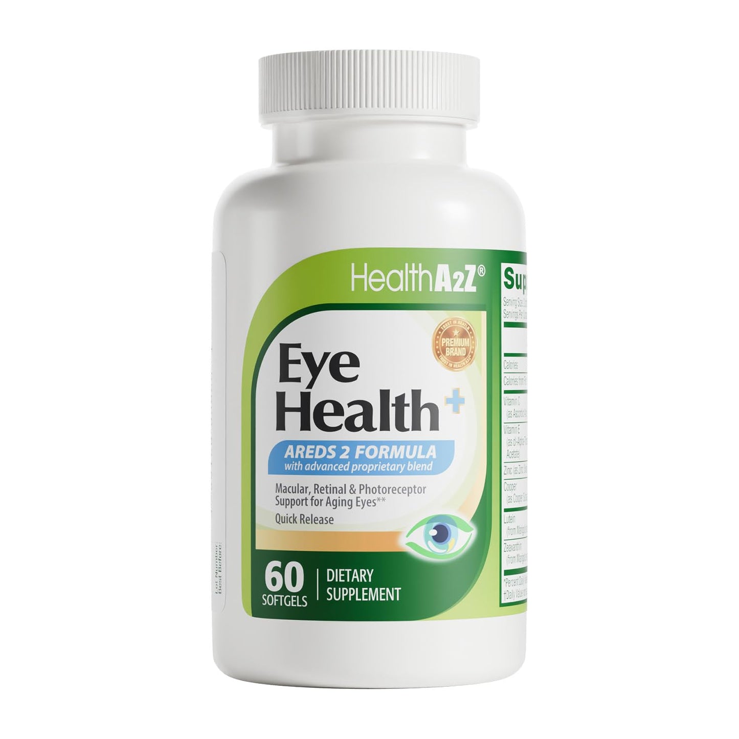 HealthA2Z Eye Health ARED 2 Formula Softgel 60 Softgels