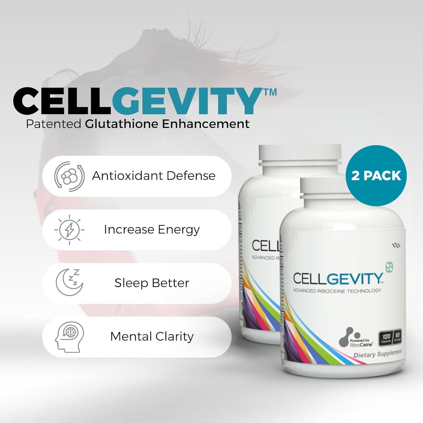 CELLGEVITY Cellgevity Advanced Riboceine Technology 240 Capsules