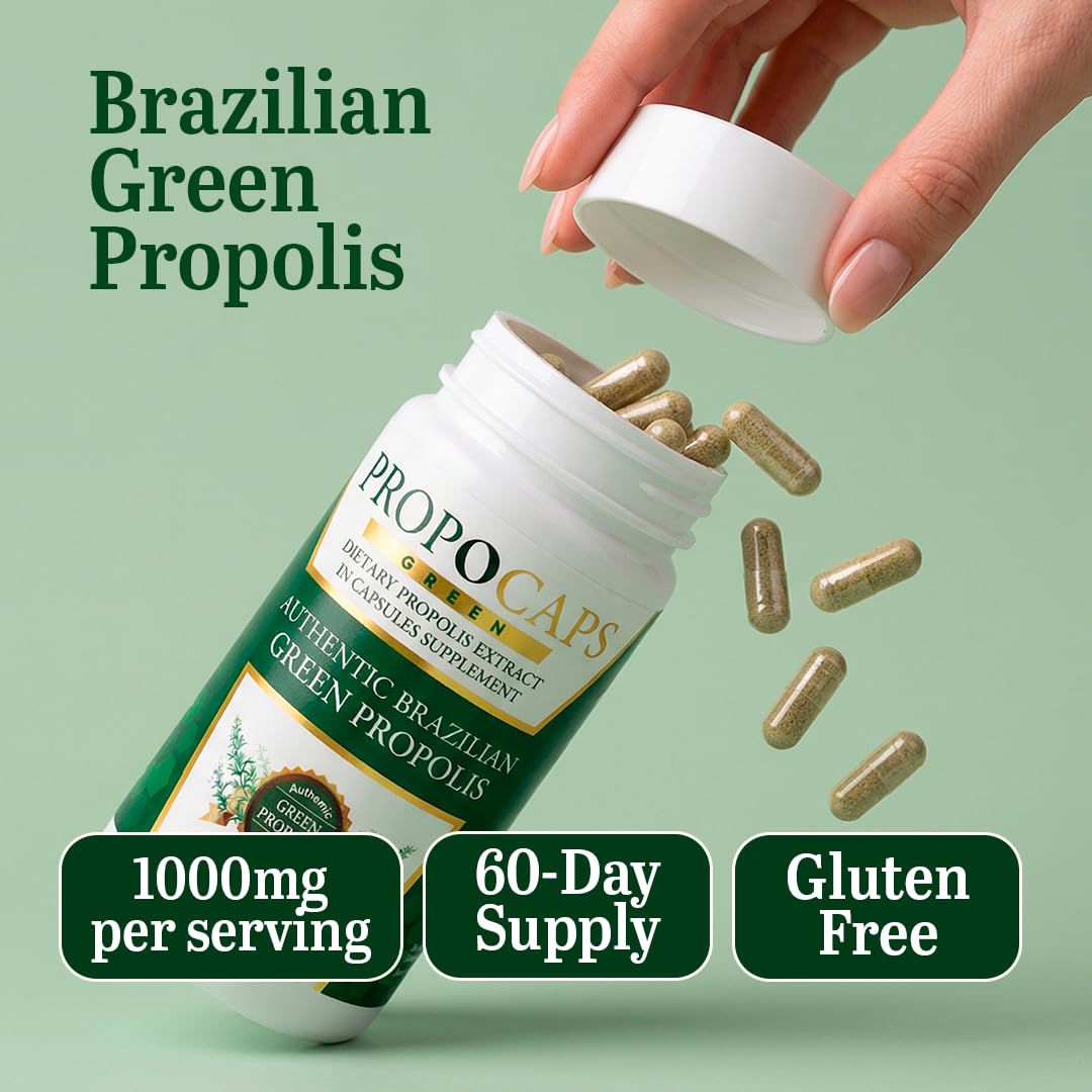 Beelife Green Propolis Capsules 120 Count