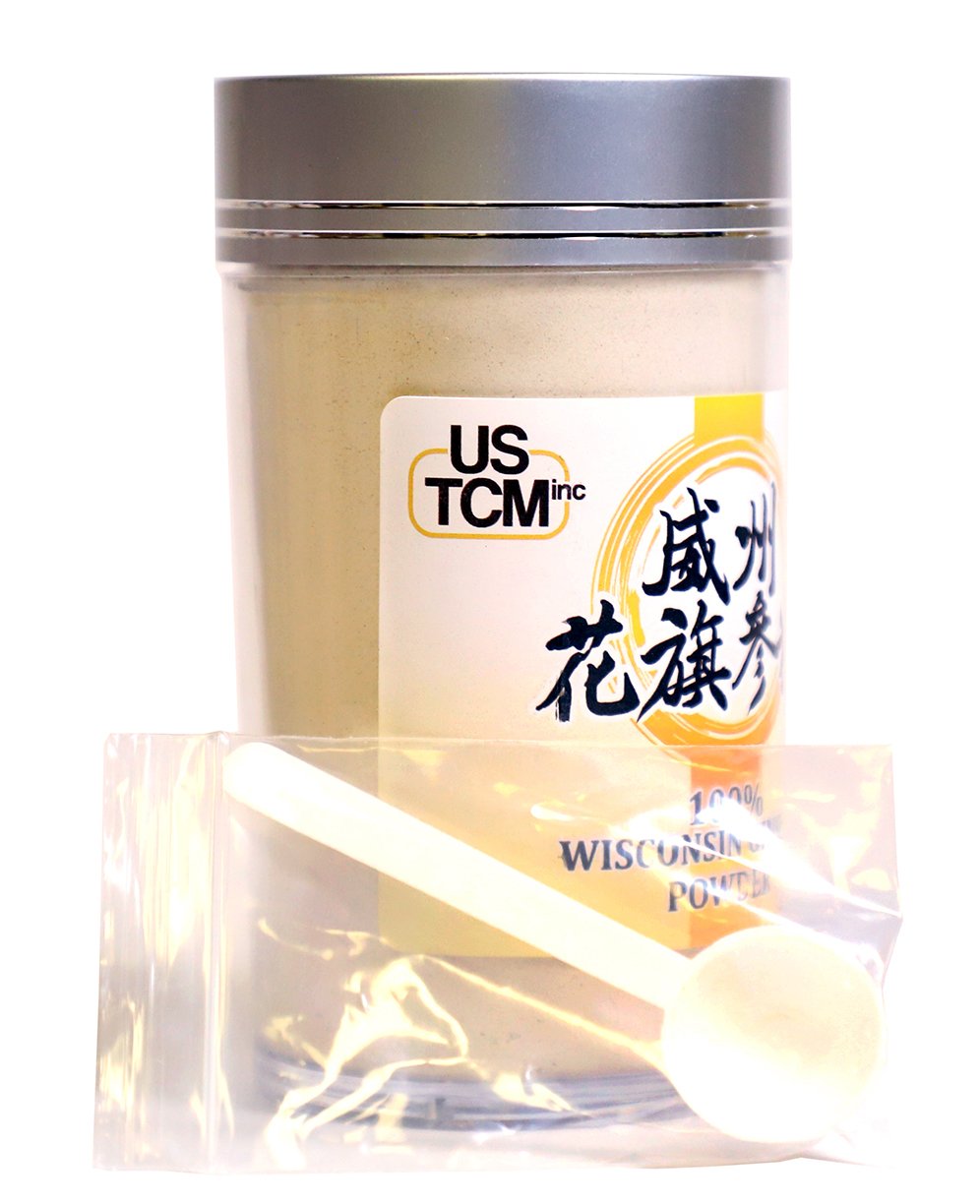USTCM Wisconsin American Ginseng Powder 120 Mesh (6 oz) 1 Count