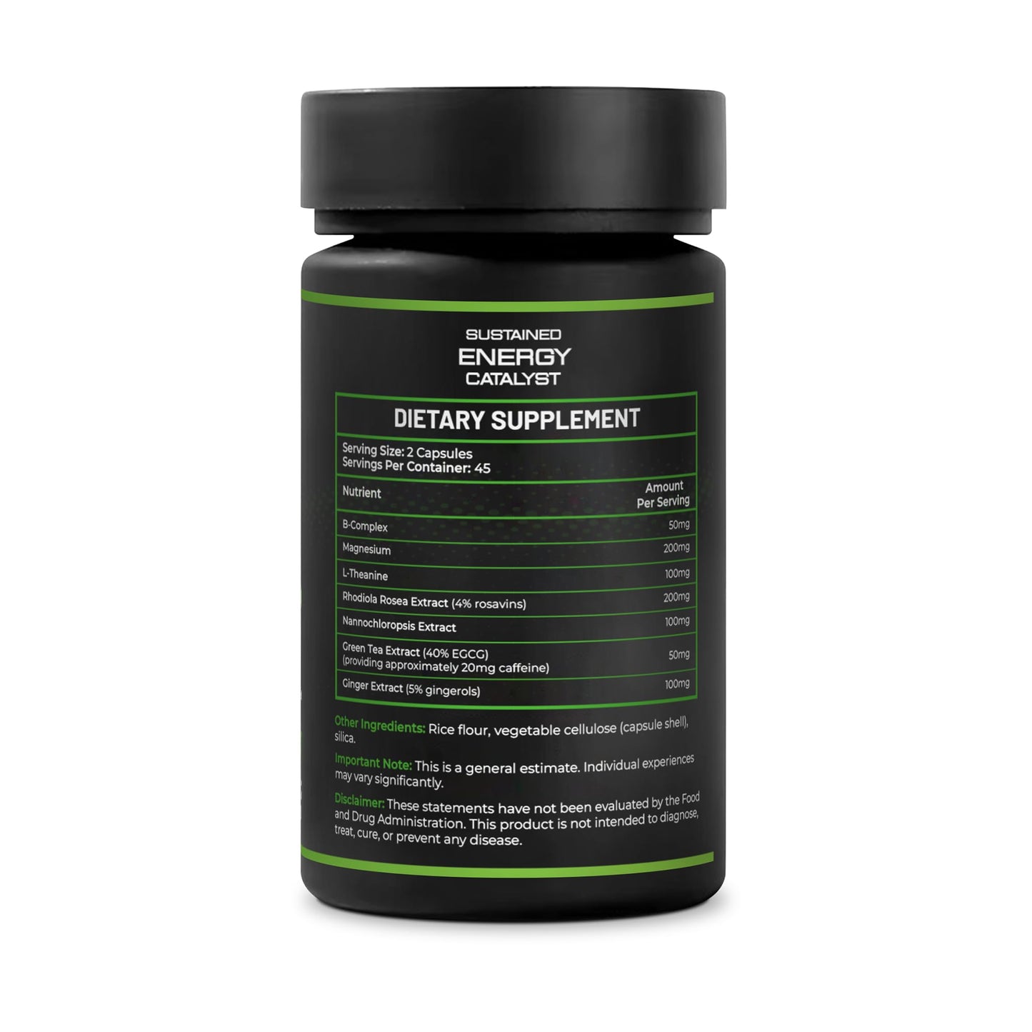 Mr Ros Sustained Energy Catalyst 90 Capsules