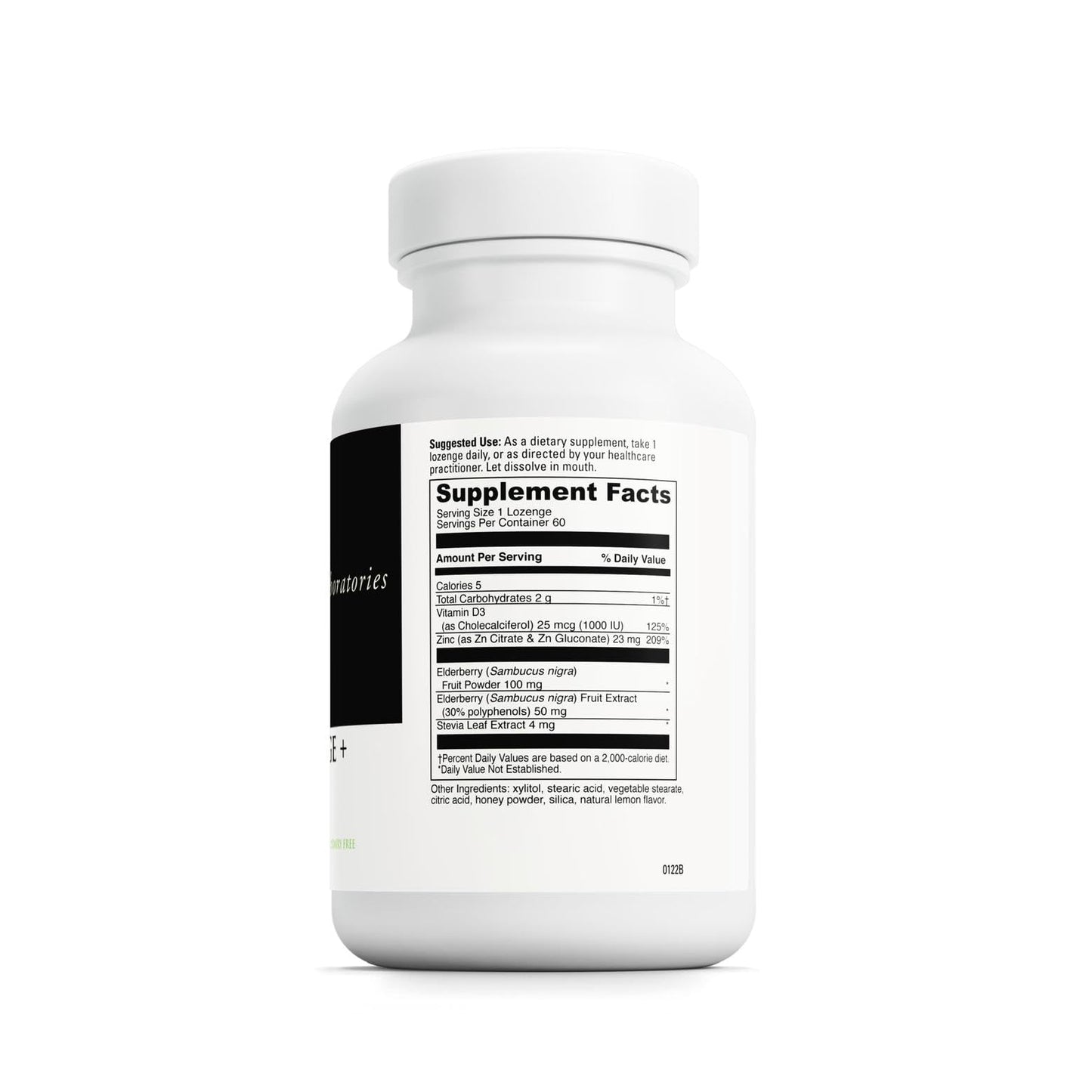 DAVINCI Zinc Lozenge + Elderberry Powder 60