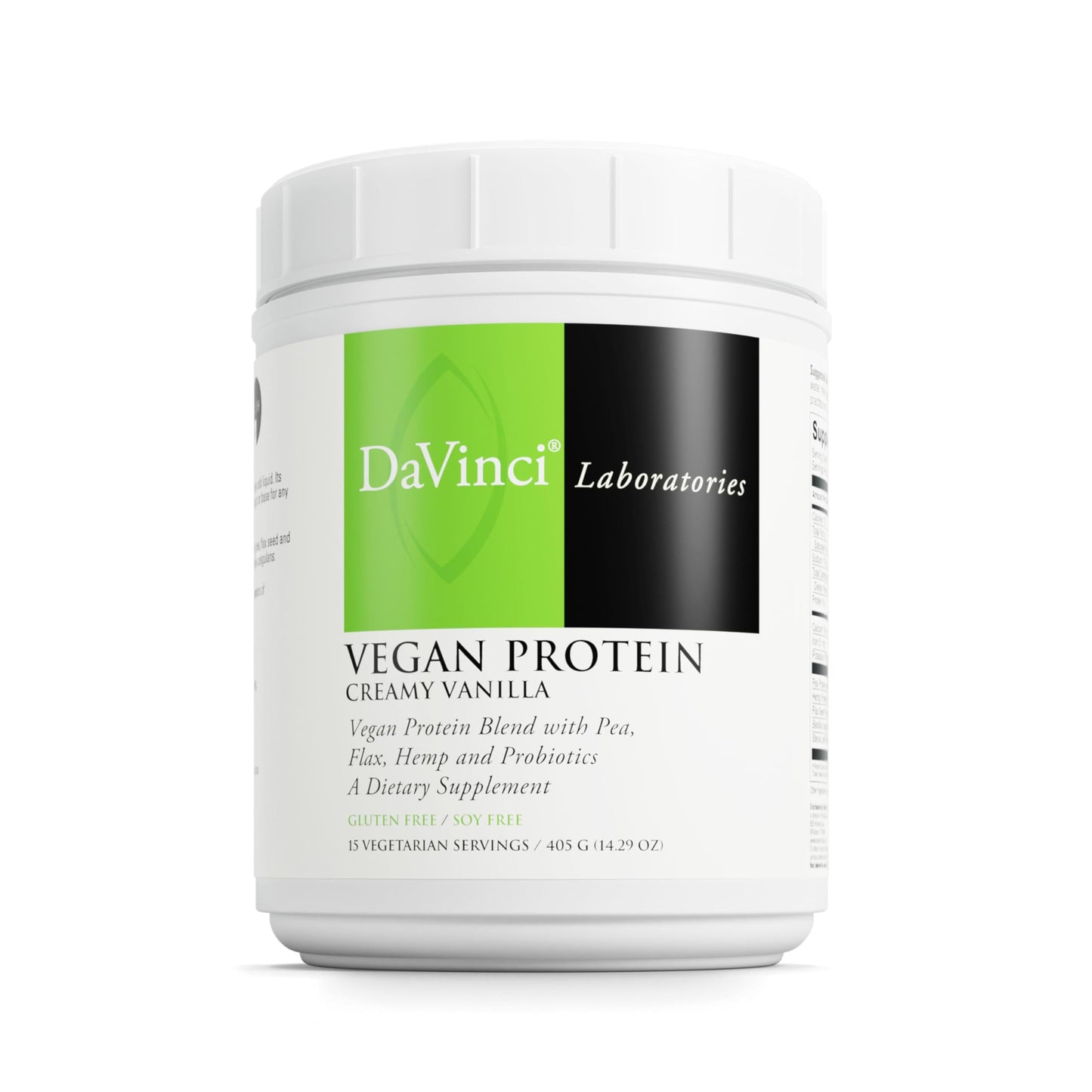 DAVINCI Vegan Protein Powder 14.29 oz