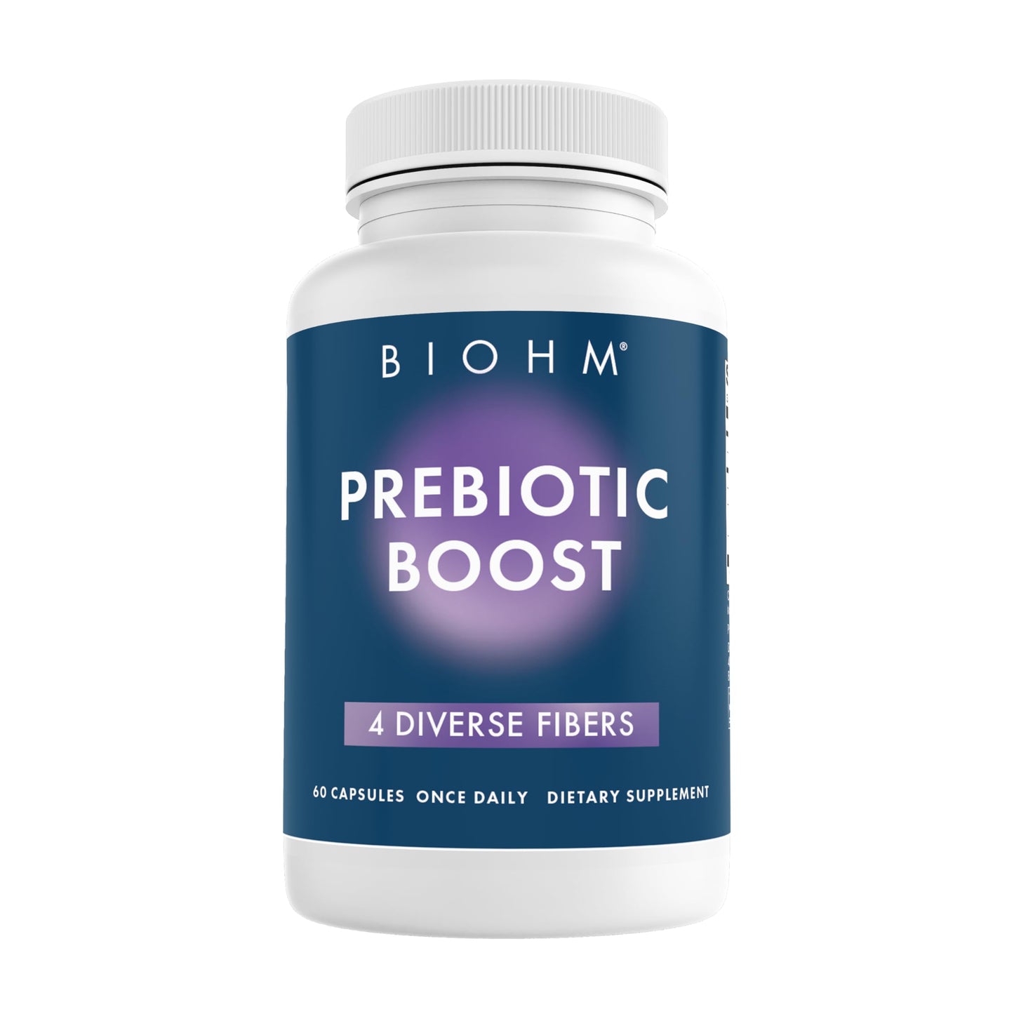 BIOHM Prebiotic Fiber Supplement Capsule, 60 Count