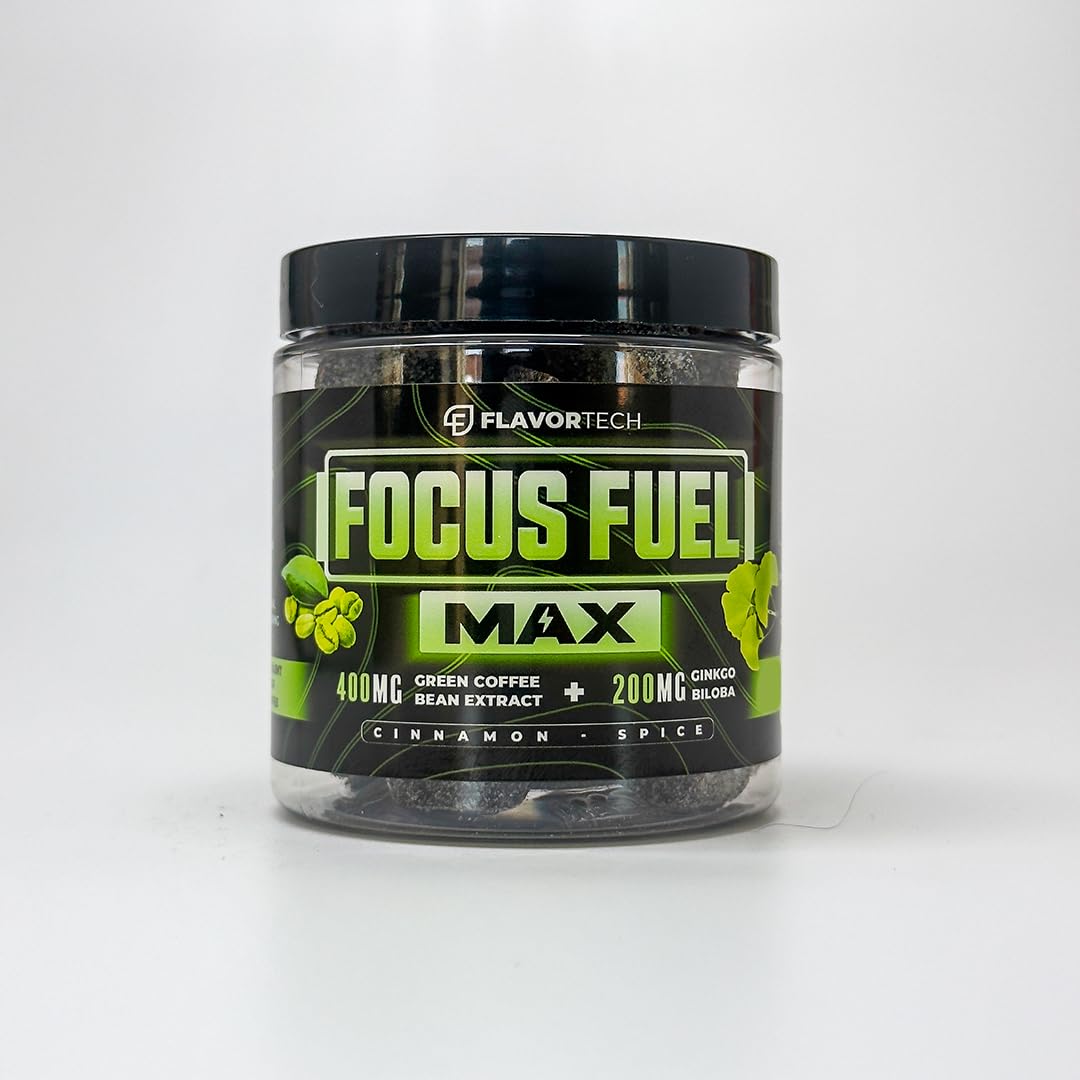 FlavorTech Focus Fuel Max Gummies, 30 Count