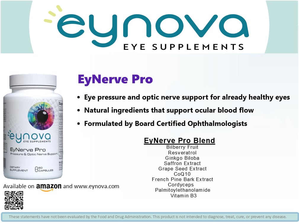 Eynova Eye Supplements EyNerve Pro Capsule 60 Count
