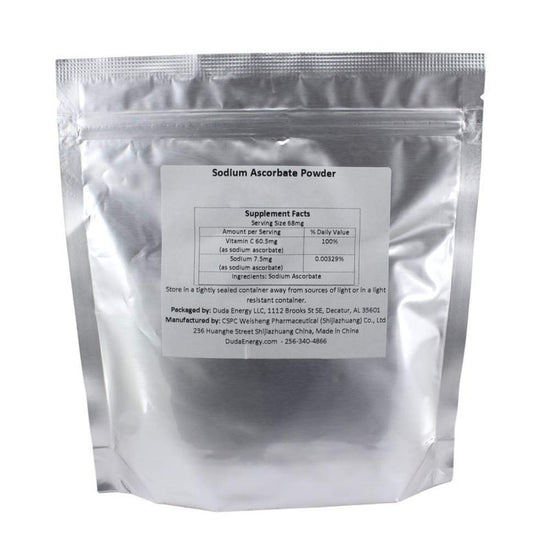 Duda Energy Sodium Ascorbate Powder, 80 Ounce