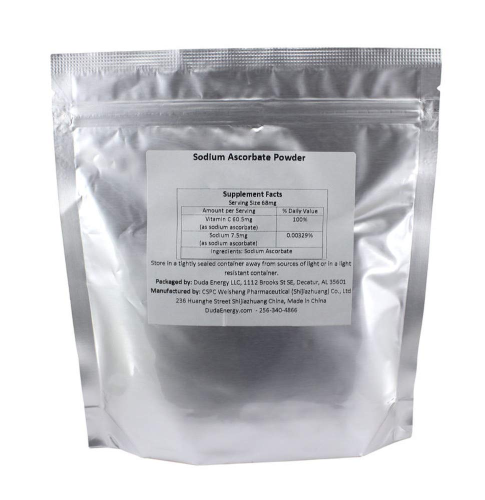 Duda Energy Sodium Ascorbate Powder 80 oz