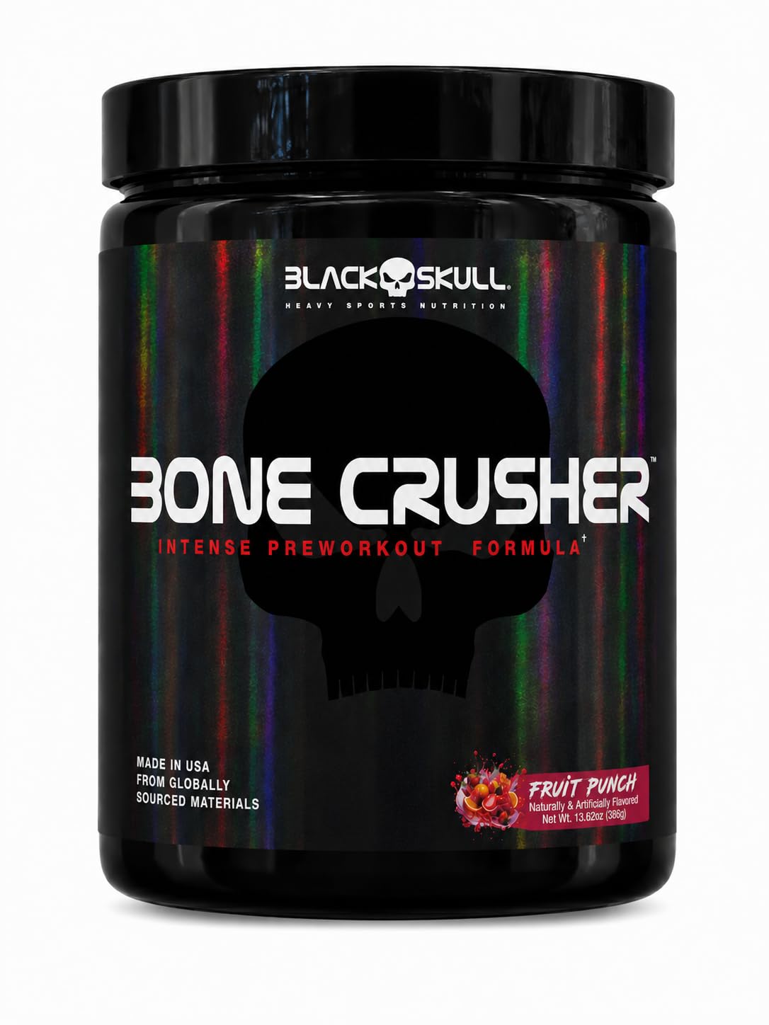 BLACK SKULL Bone Crusher Pre Workout Powder Capsule 60 Capsules