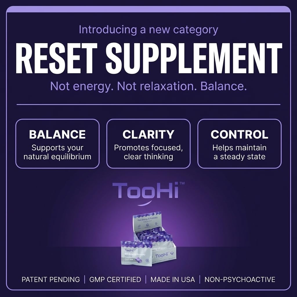 TooHi Reset Softgels Capsule, 10 Count