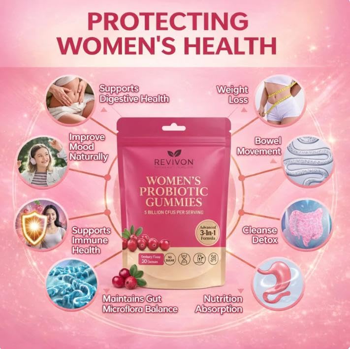 Jurnao Revivon Women's Probiotic Capsules, 1 Count