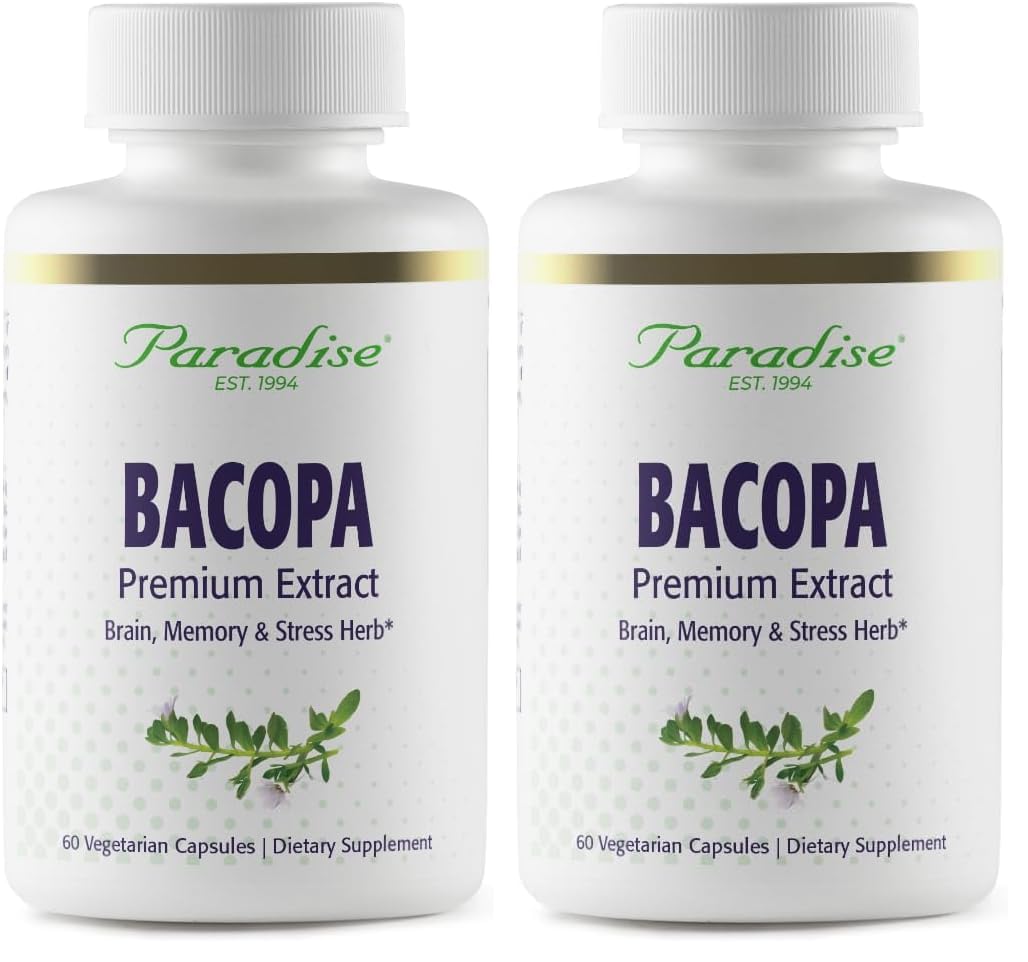 Paradise Herbs Bacopa Extract Capsules 120