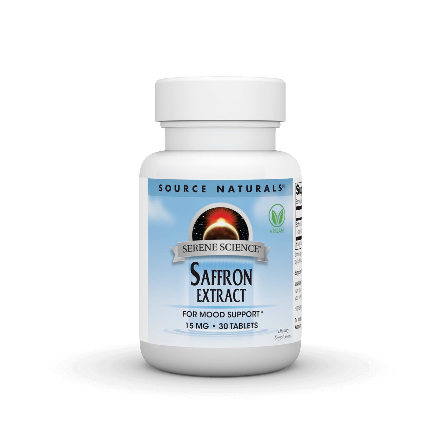 Source Naturals Serene Science Saffron Extract for Mood Support Tablet, 30 Tablets