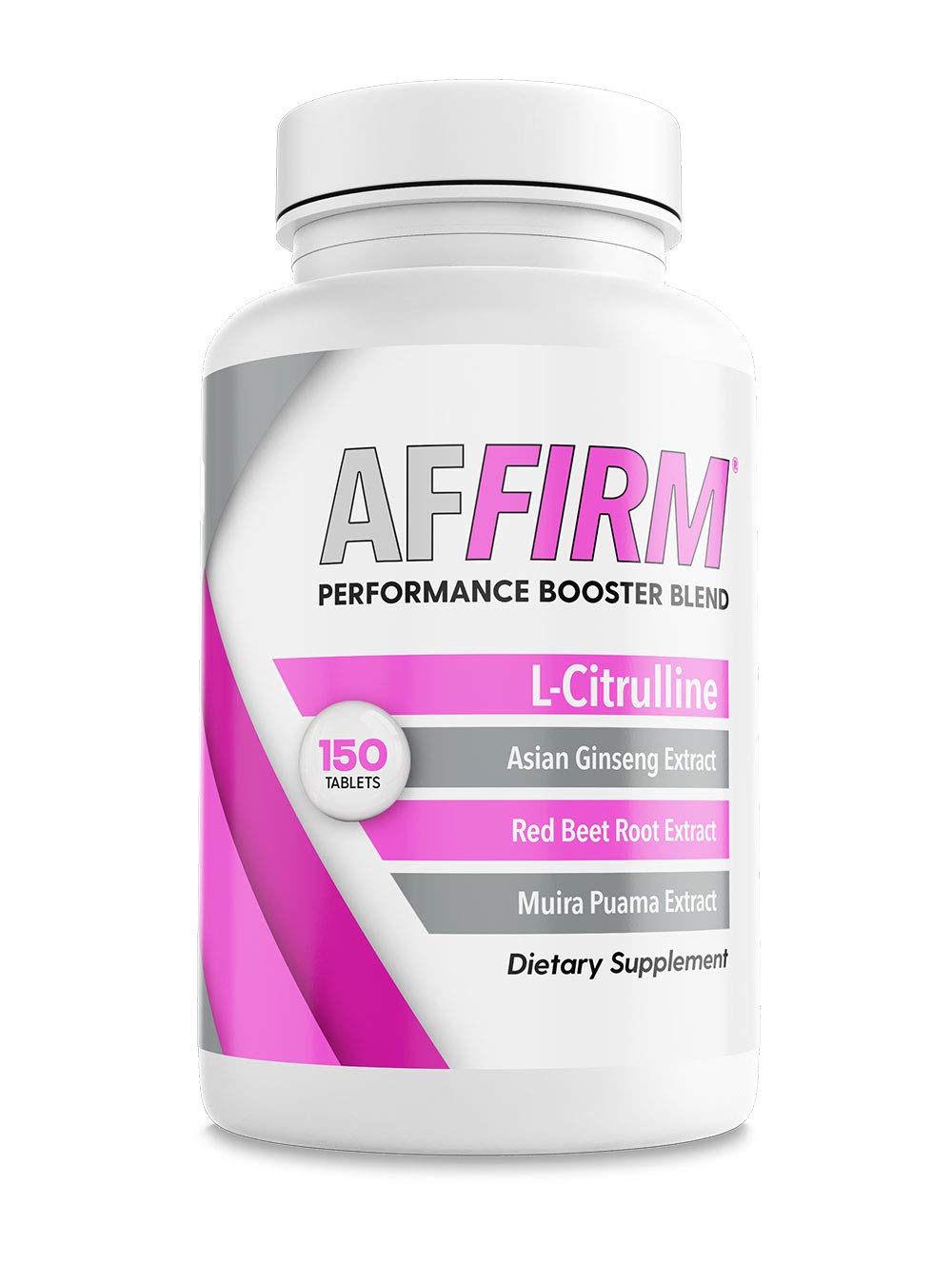 Affirm Nitric Oxide Booster for Women 750mg, 150 Tablets