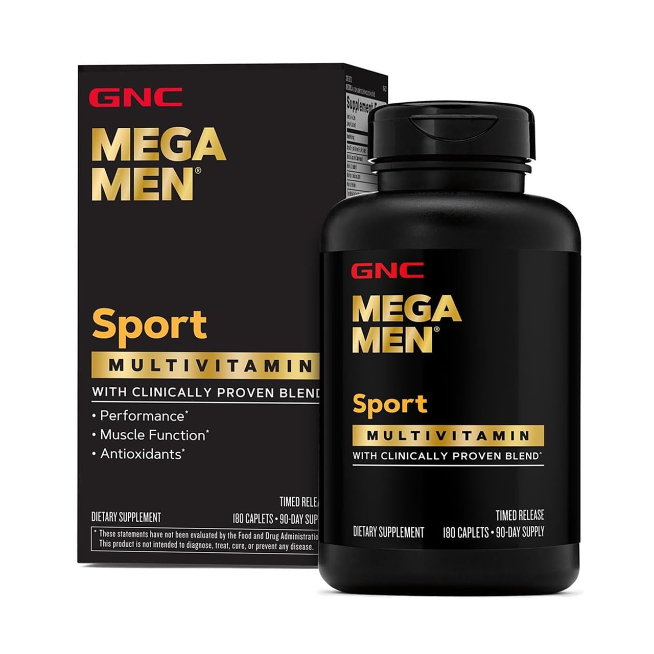 GNC Mega Men Sport Multivitamin for Men Capsule 180 Count