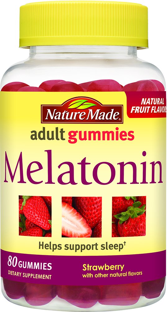 Nature Made Melatonin 2.5 mg Gummies, 80 Count