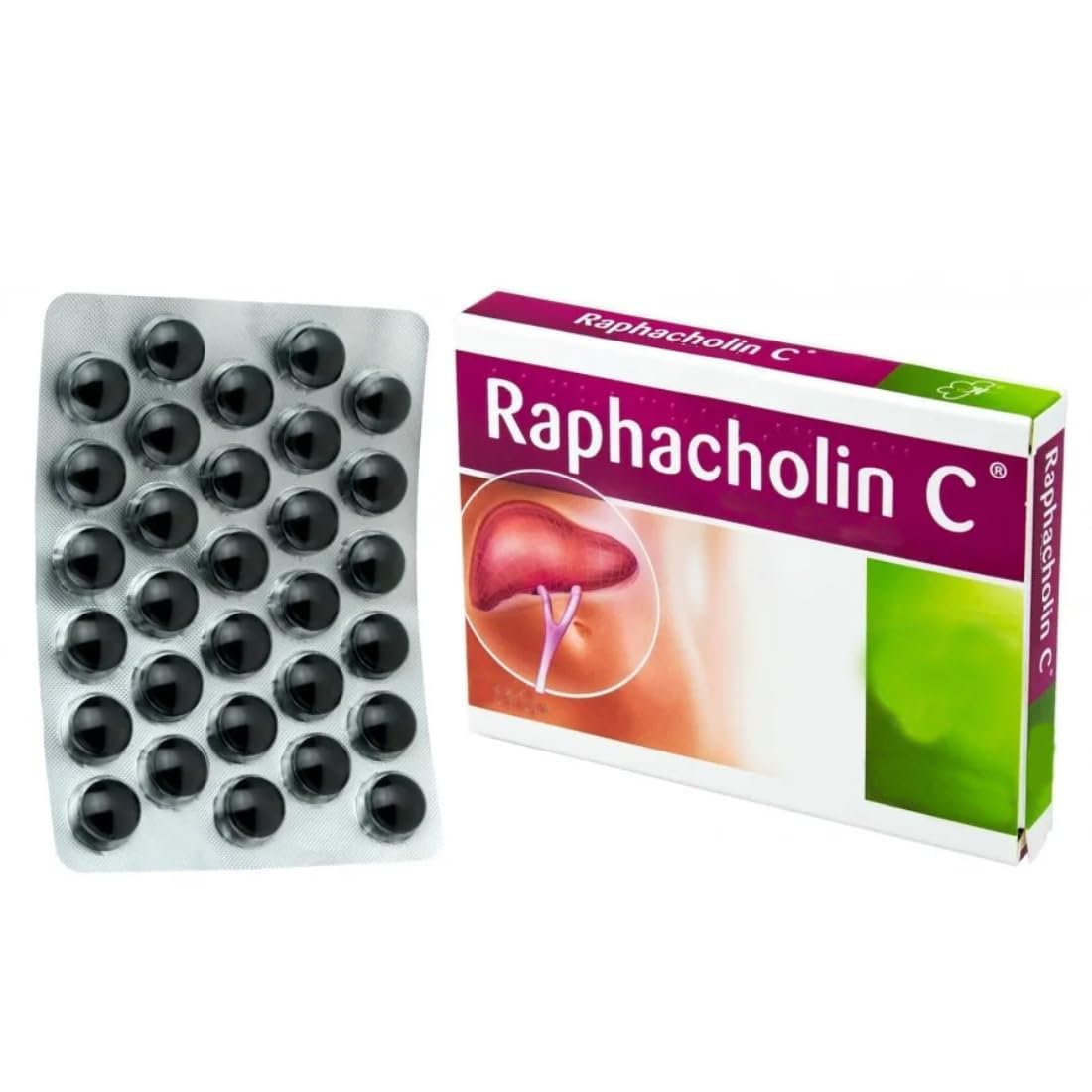 Generic Raphacholin C Vitamin C 120 Tablets