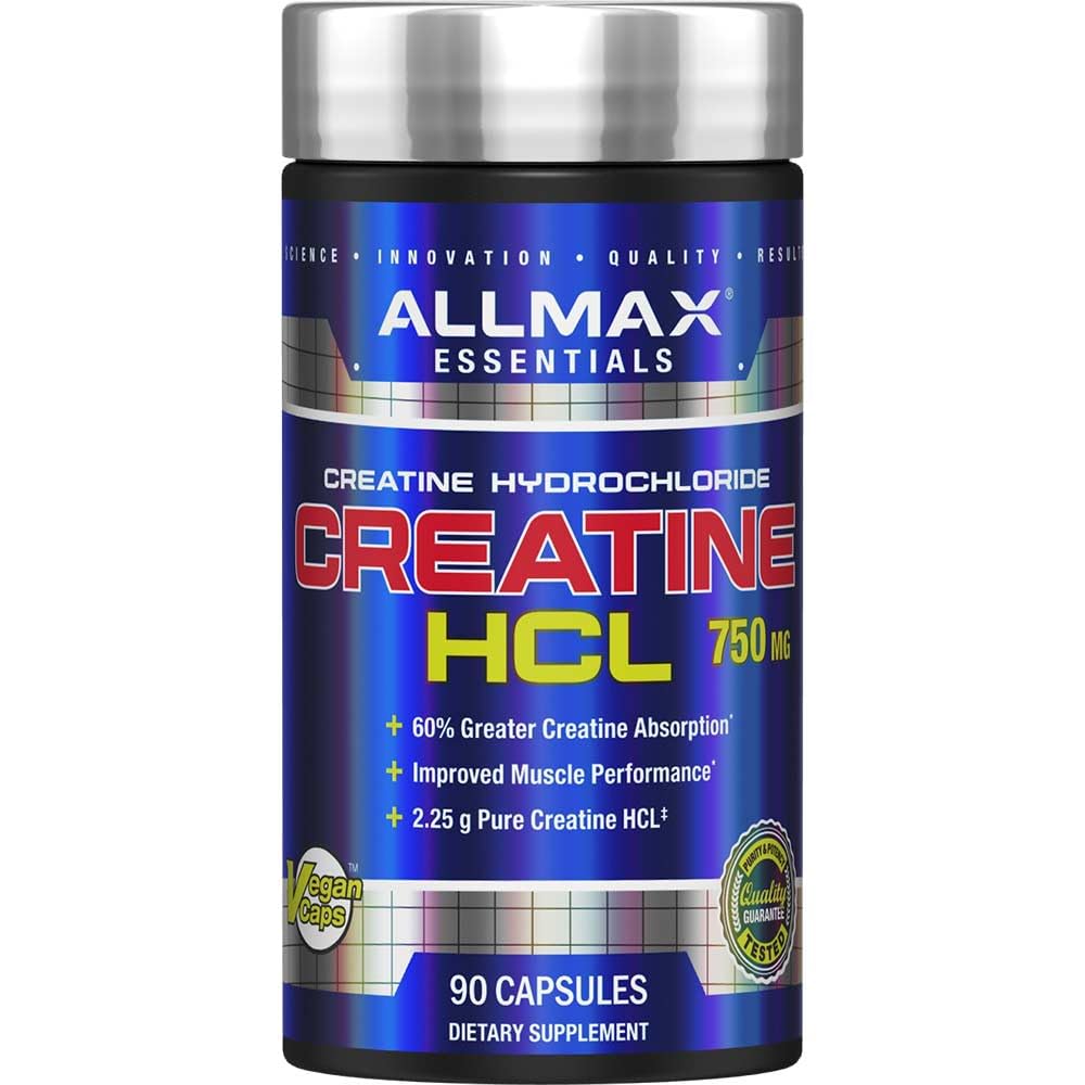 ALLMAX Creatine HCl Capsules, 90 Capsules