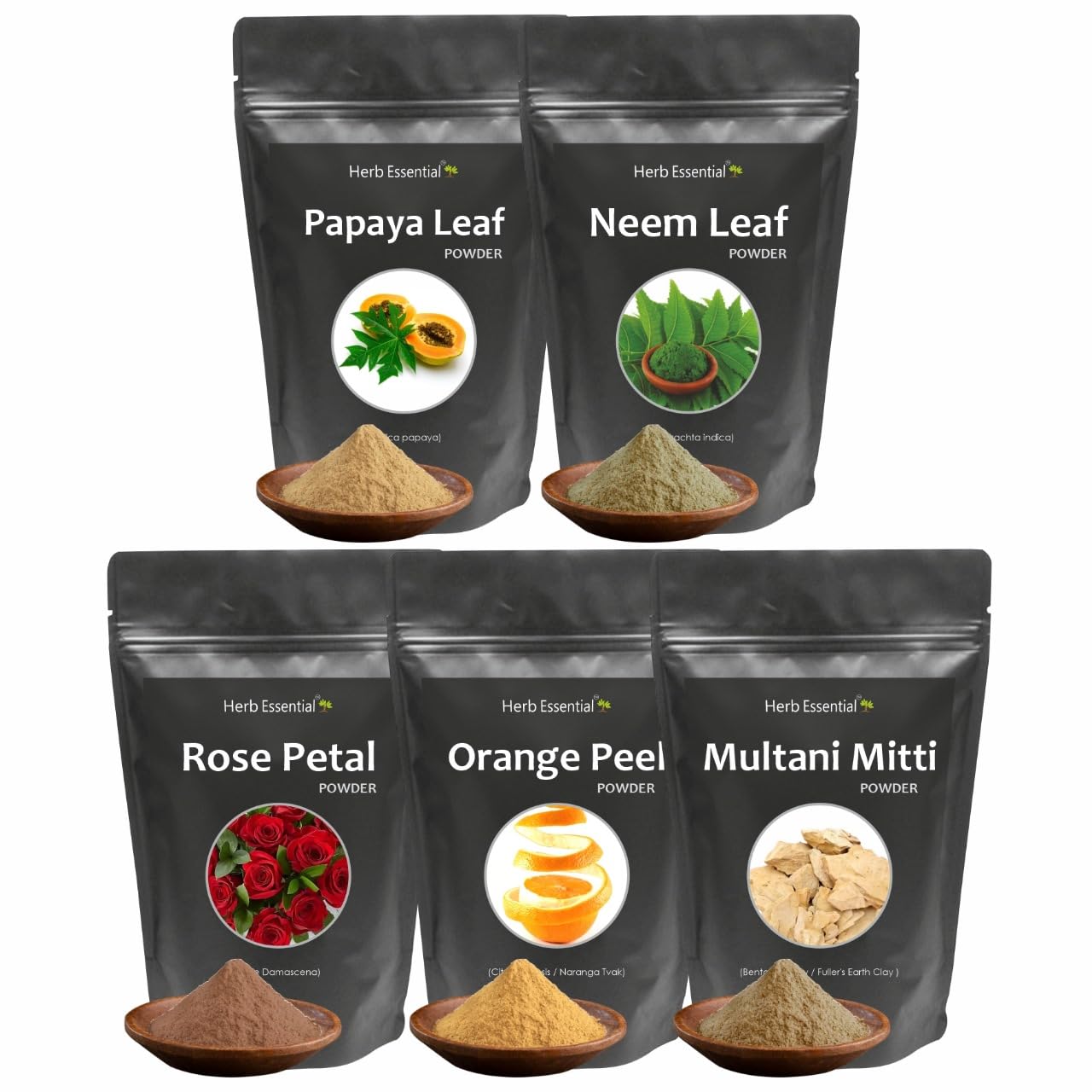 Herb Essential Face Pack Combo Powder 4.32