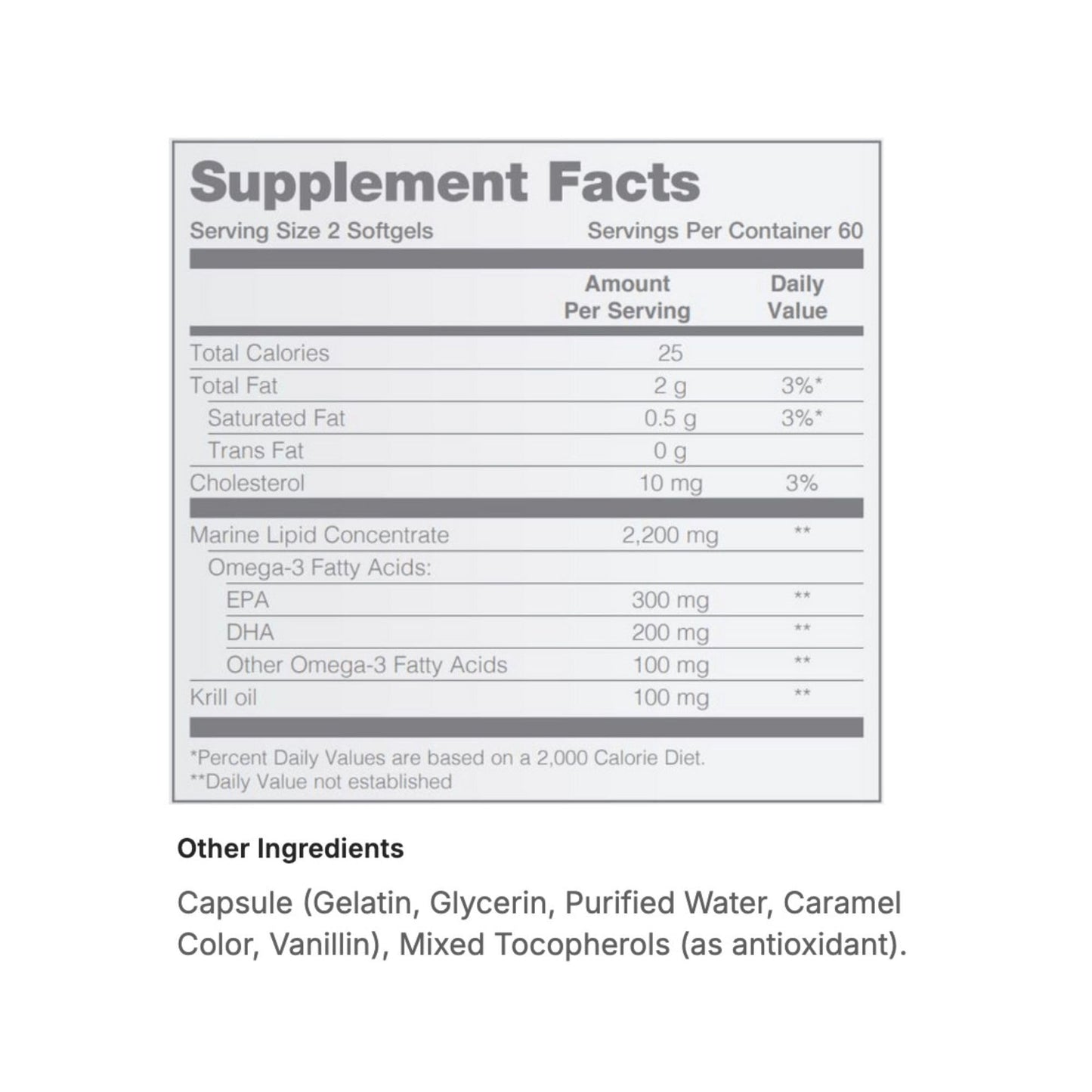 Pharmanex Marine Omega Softgels 120