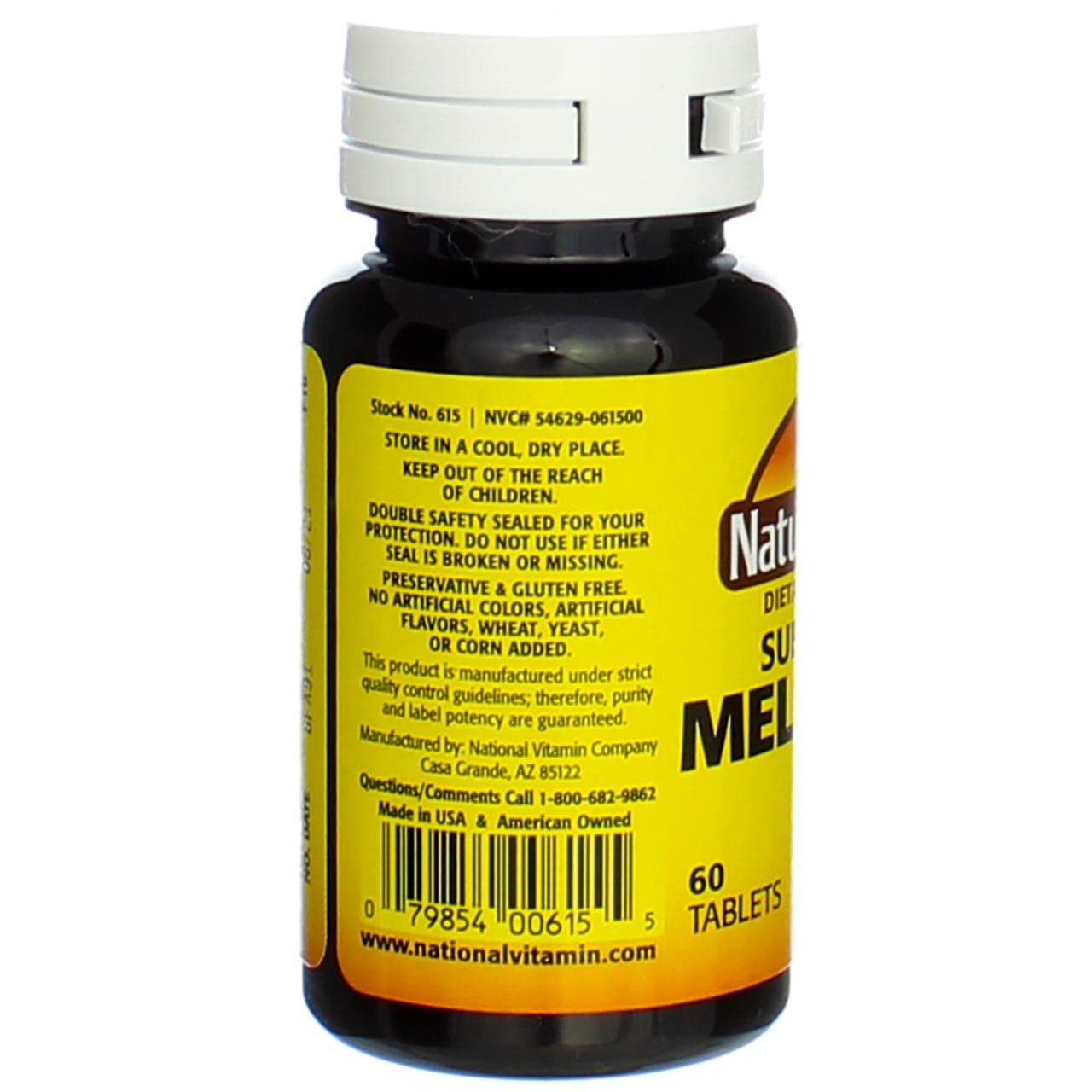 Nature's Blend Melatonin 5 mg Tablets, 240 Tablets