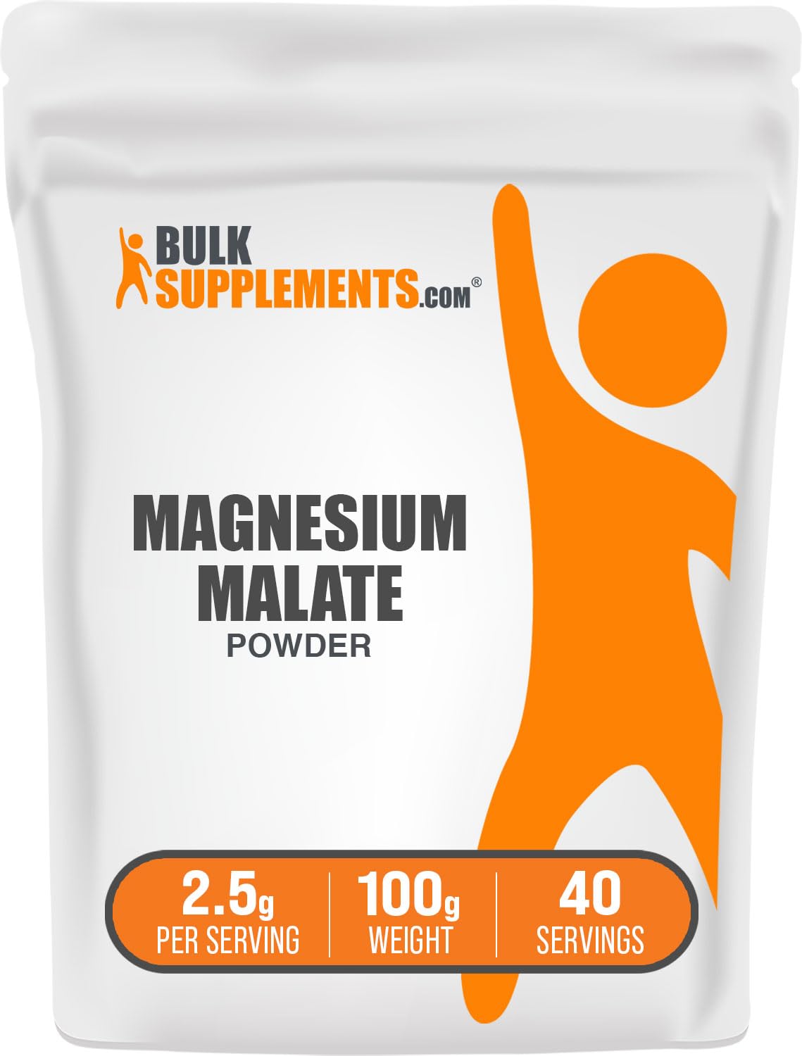 BulkSupplements Magnesium Malate Powder, 3.53 oz