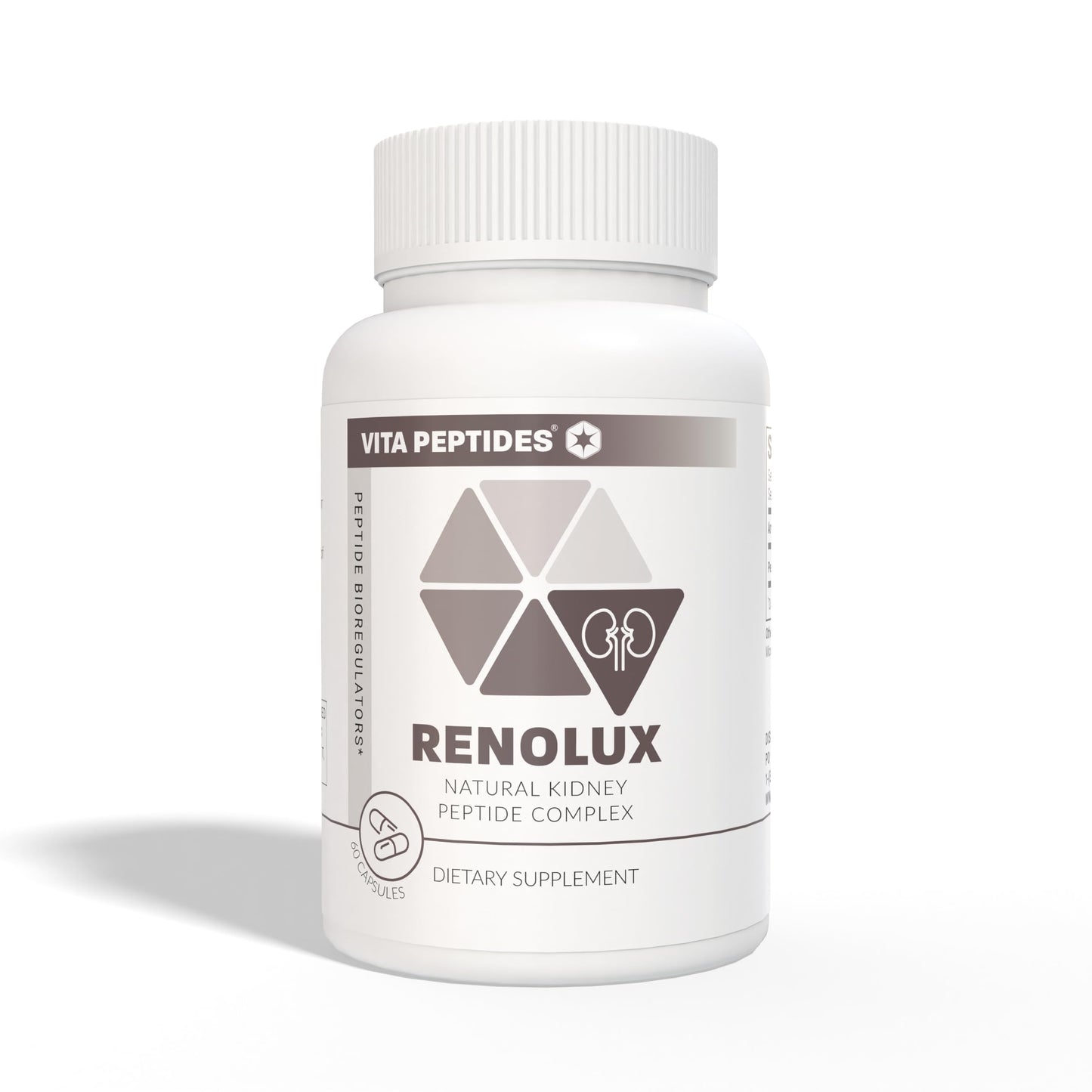 Vita Peptides Renolux Kidney Natural Peptide Bioregulator 60 Capsules