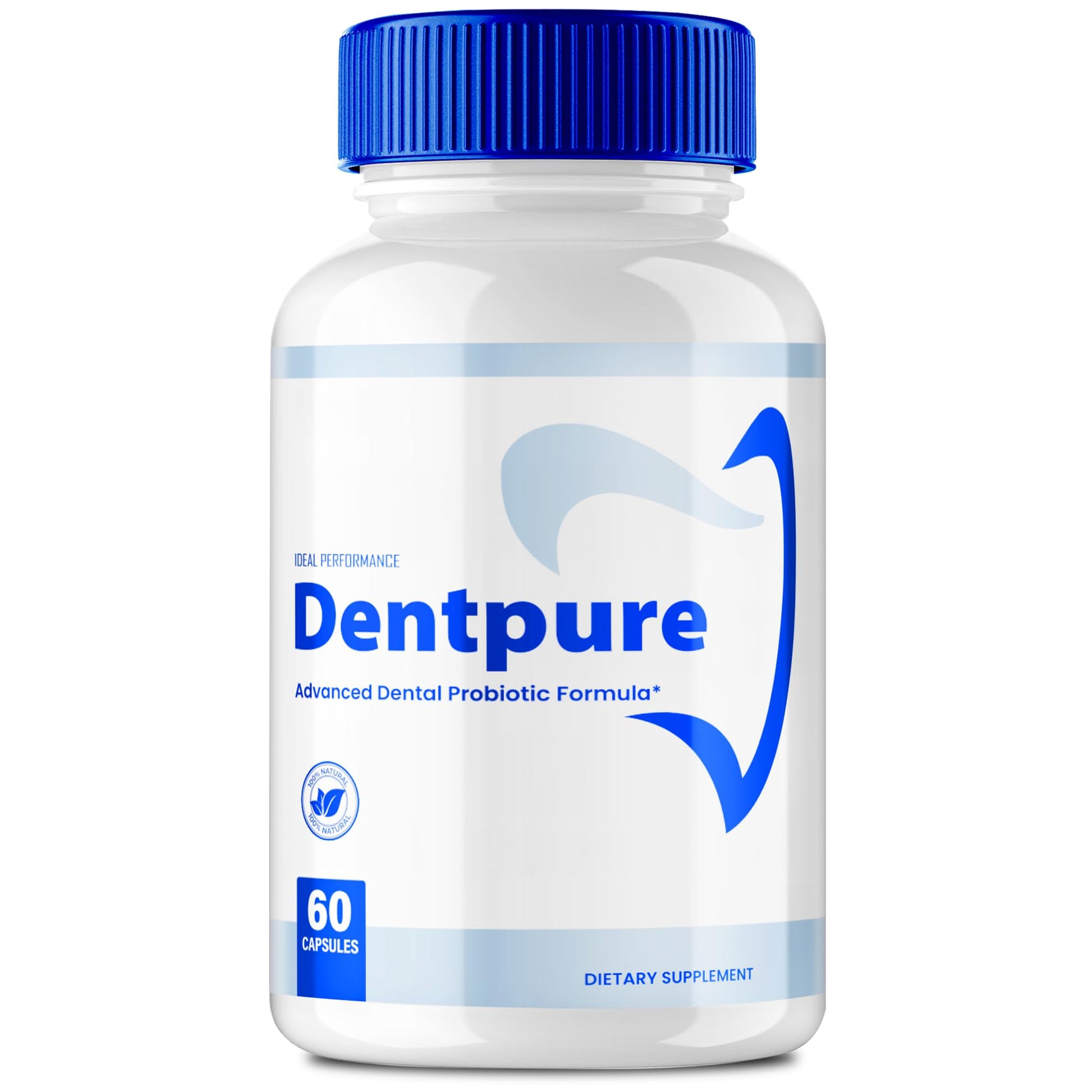 IDEAL PERFORMANCE Dentpure Oral Probiotics for Teeth and Gums Capsules, 60 Capsules