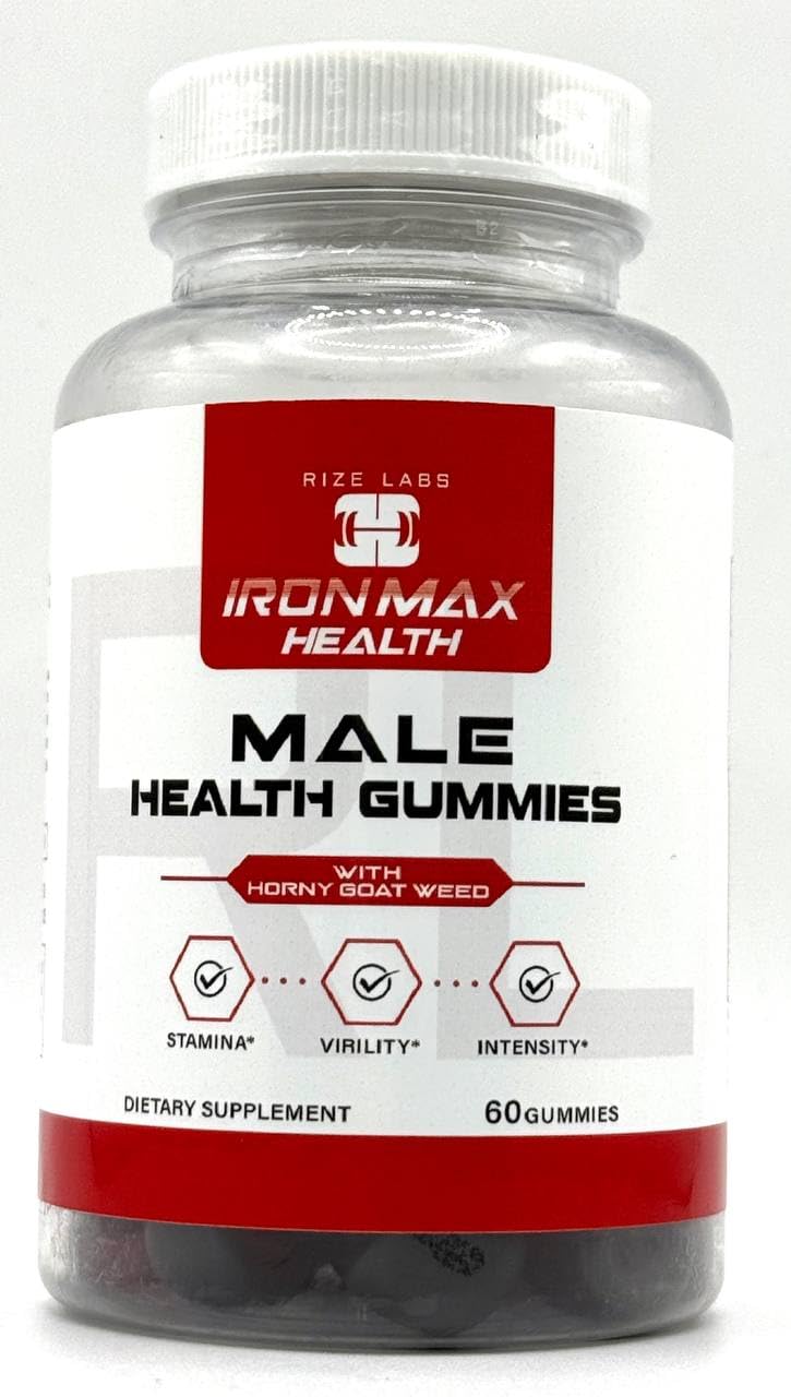 Rize Labs Iron Max Men's Health Gummies 60 Gummies