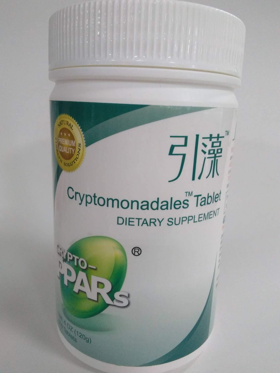 Crypto-PPARs Cryptomonadales Organic Raw Spirulina Chlorella 600 Tablets