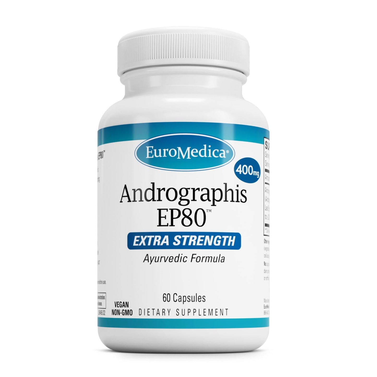 EuroMedica Andrographis EP80 60 Capsules